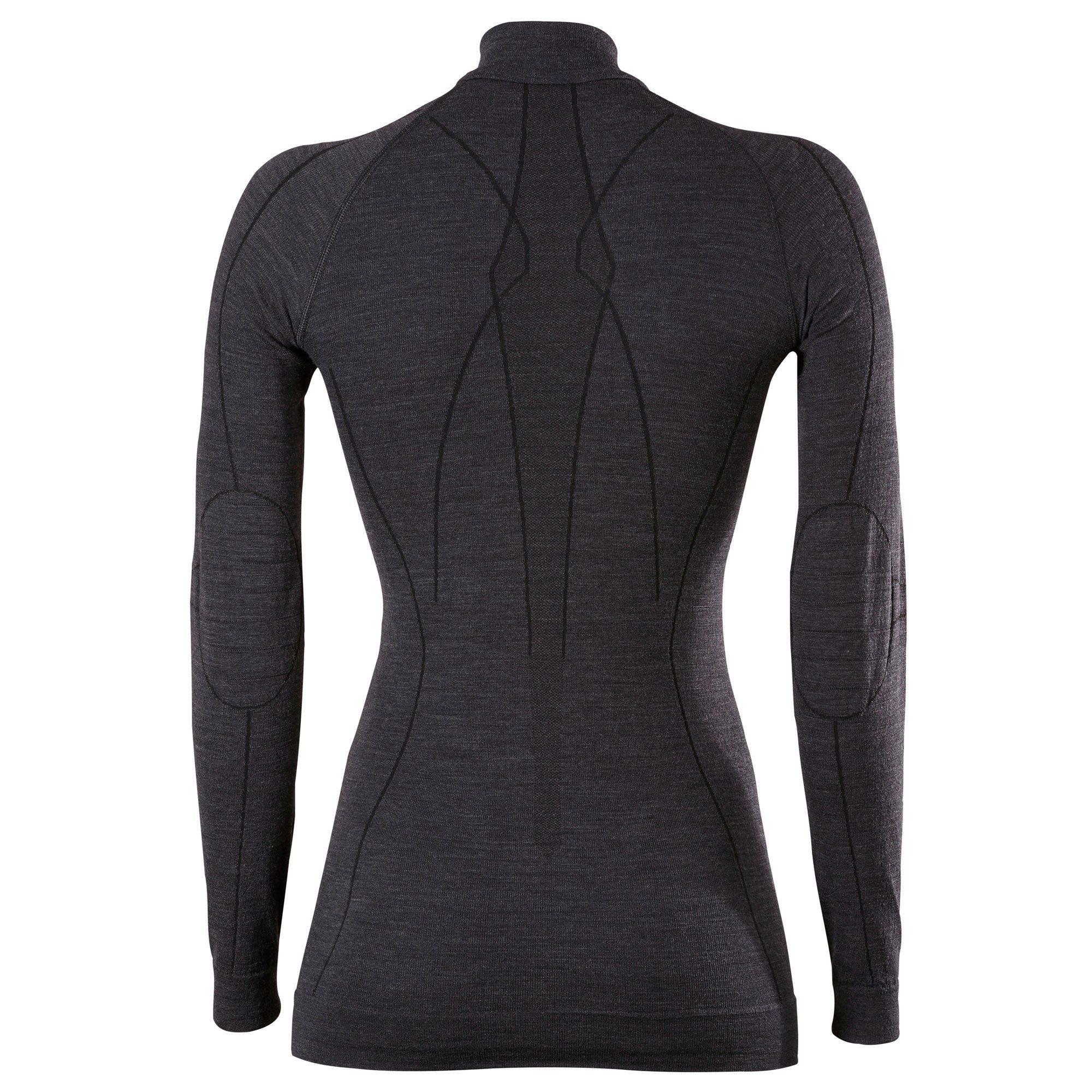 FALKE Unterziehshirt Falke Damen Langarmshirt Wool-Tech Zip Shirt 33210