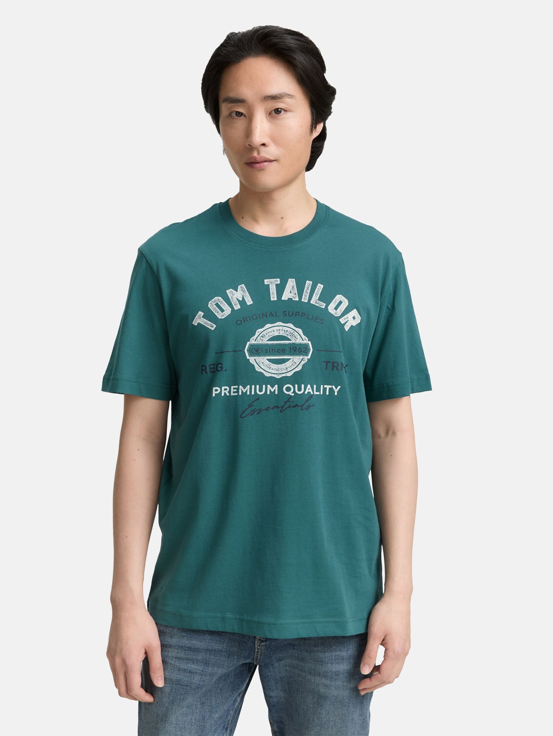 TOM TAILOR T-Shirt Logo 2-er Pack günstig online kaufen
