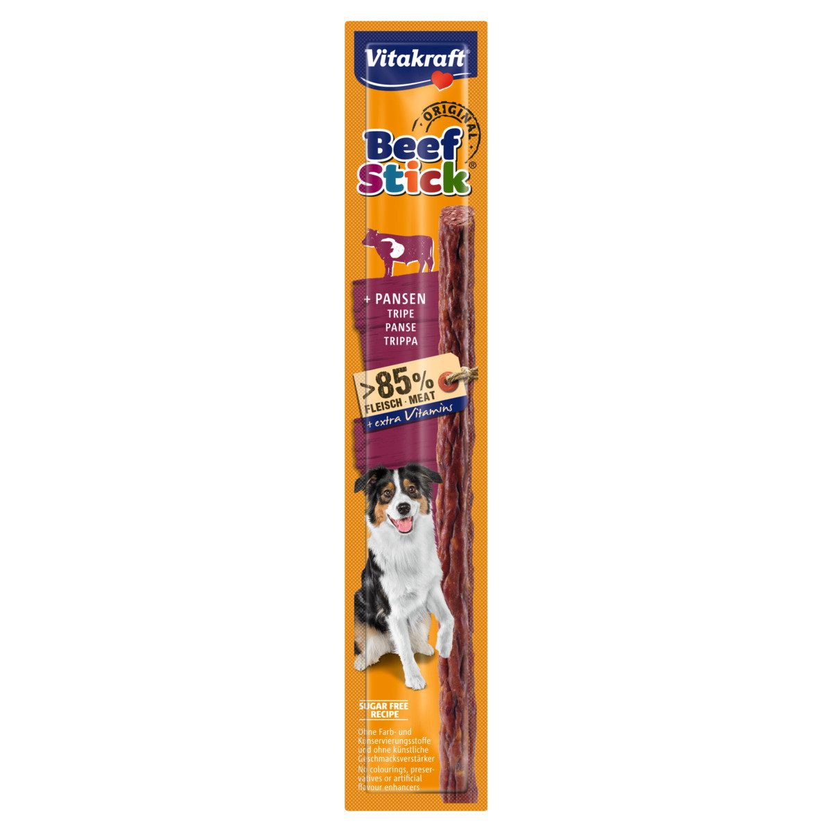 Vitakraft Beef Stick Original Pansen 12 g, für: Hund