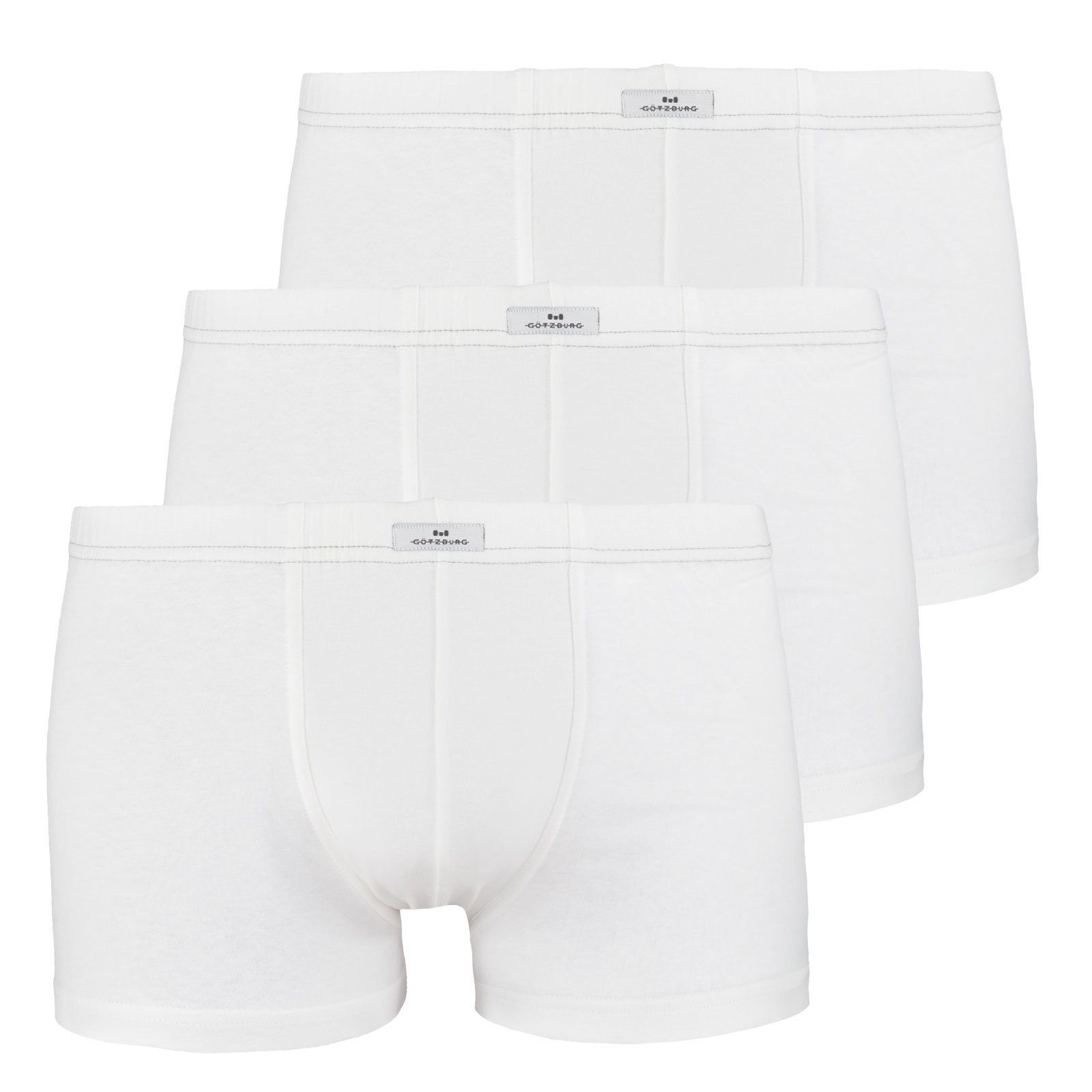 GÖTZBURG Trunk Boxershorts (3-St) mit Logo am Bund günstig online kaufen