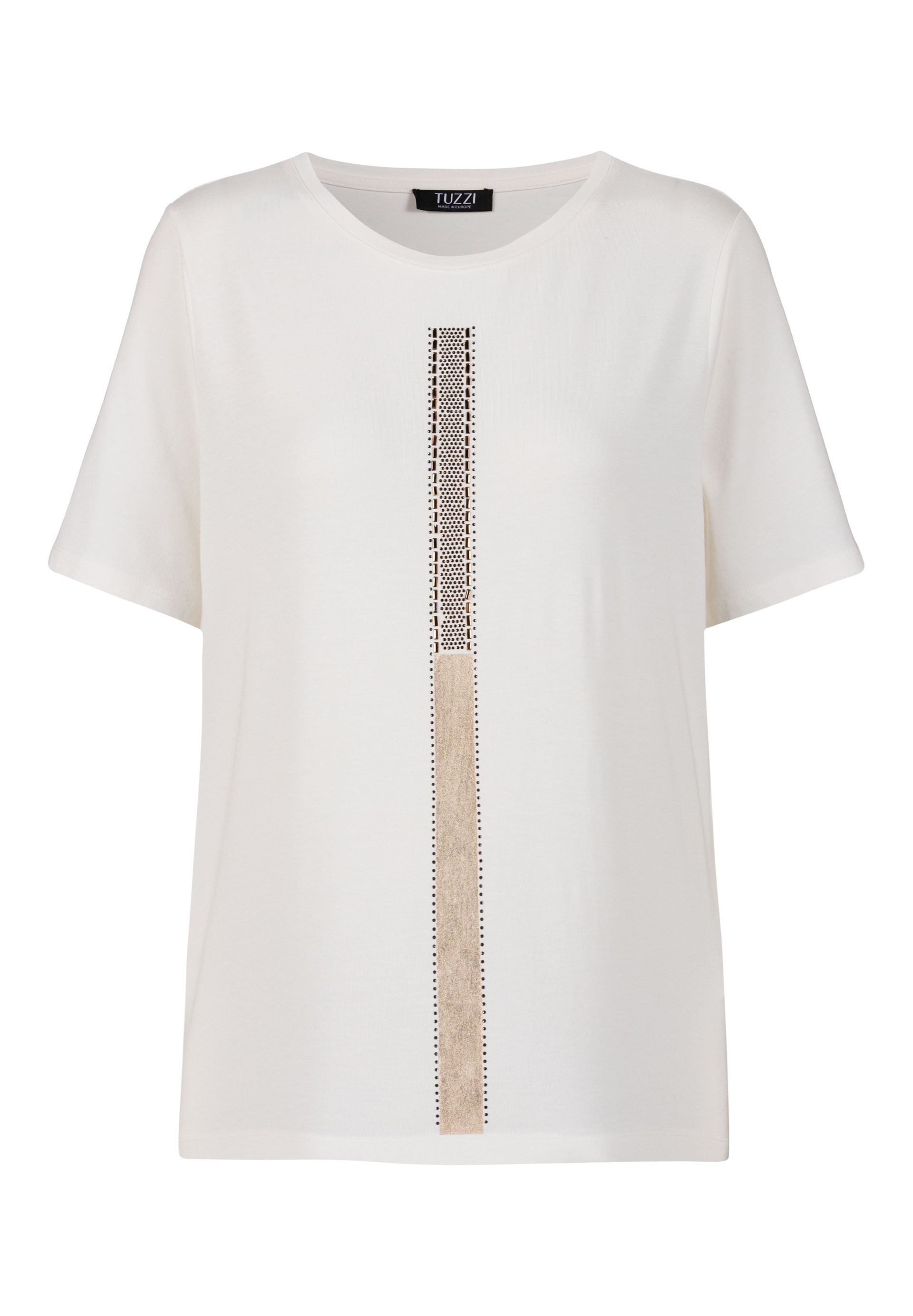 TUZZI T-Shirt mit Zierstreifen
