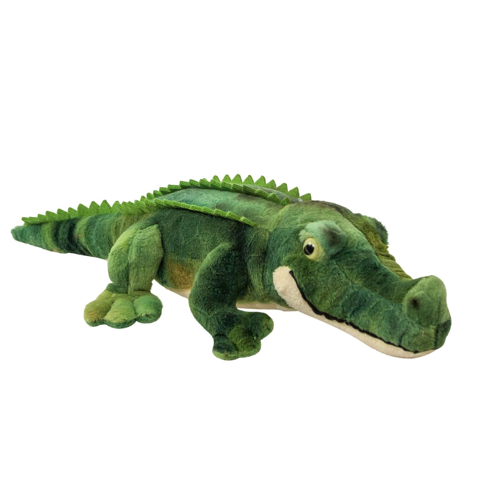 Teddys Rothenburg Kuscheltier Krokodil grün 34 cm Plüschtier Stofftier (Plüschkrokodil, Stoffkrokodil, Stoffreptil, Plüschreptil, Reptil)