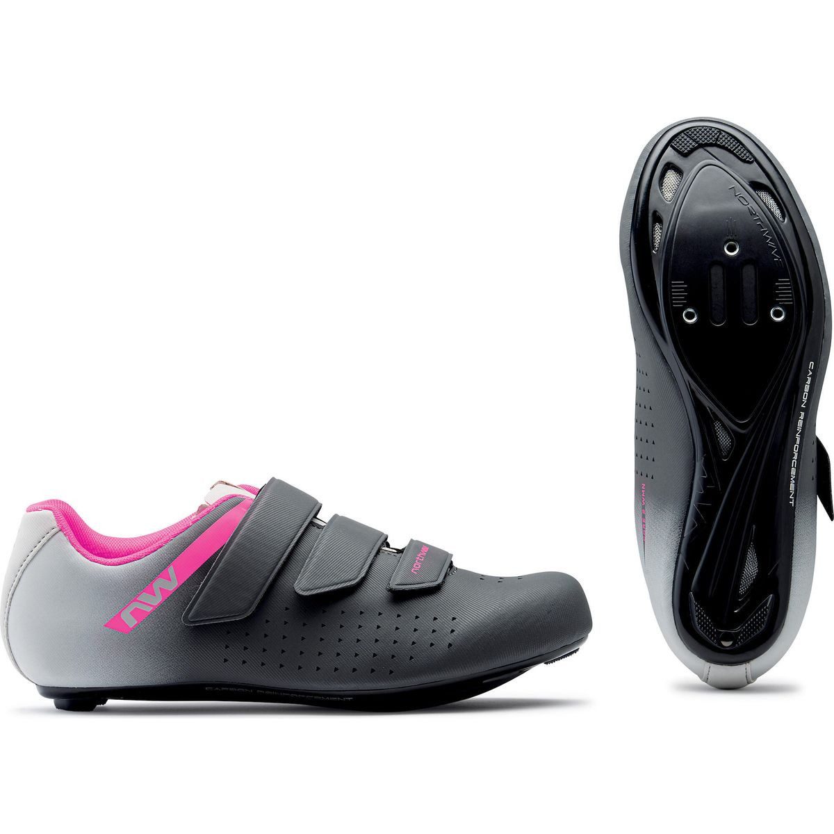Northwave Core 2 WMN Fahrradschuh Hochfunktionale Damen-Radschuhe mit optimaler Belüftung und nahtloser