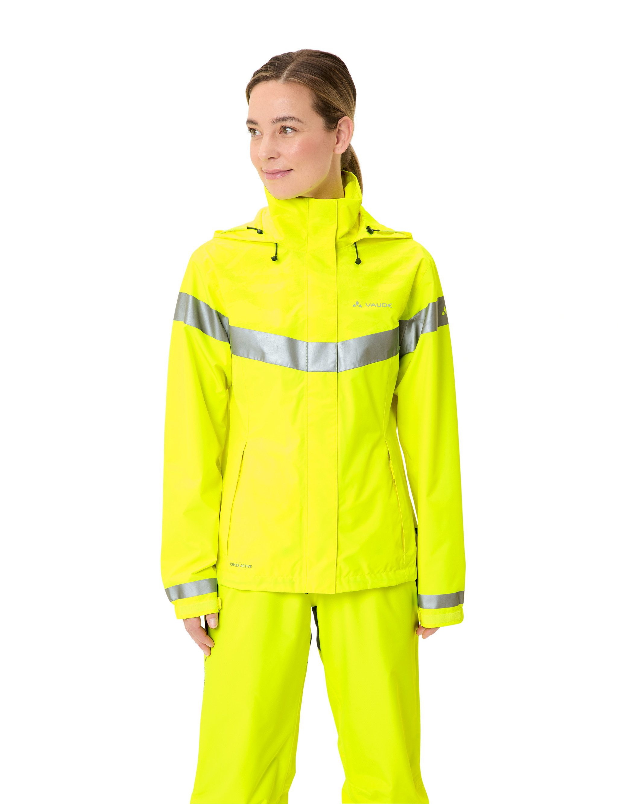 VAUDE Regenjacke WOMEN'S LUMINUM RAIN JACKET Wasserdicht, Übergangsjacke