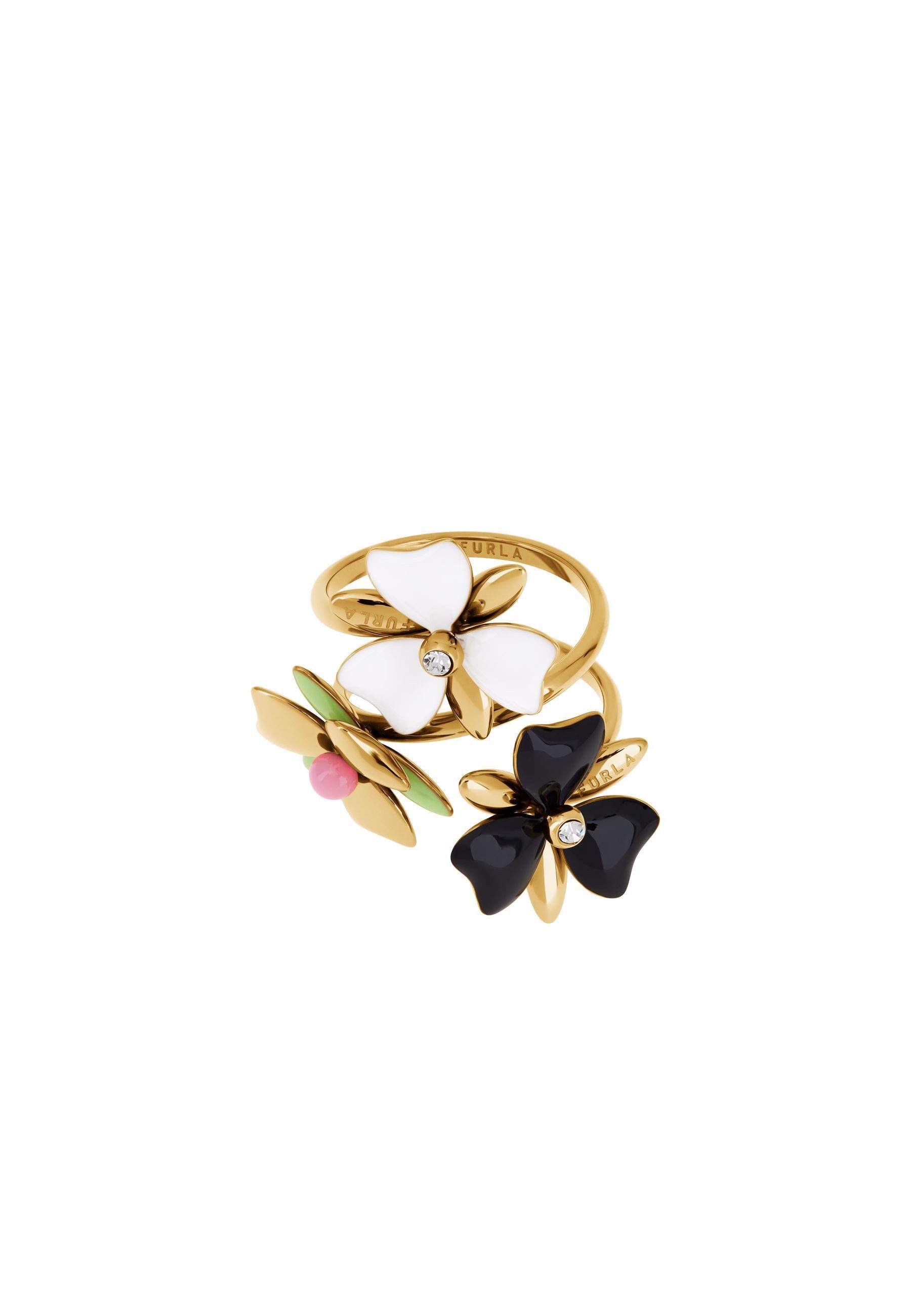 Furla Fingerring FURLA FLORA (1-tlg), Stainless steel