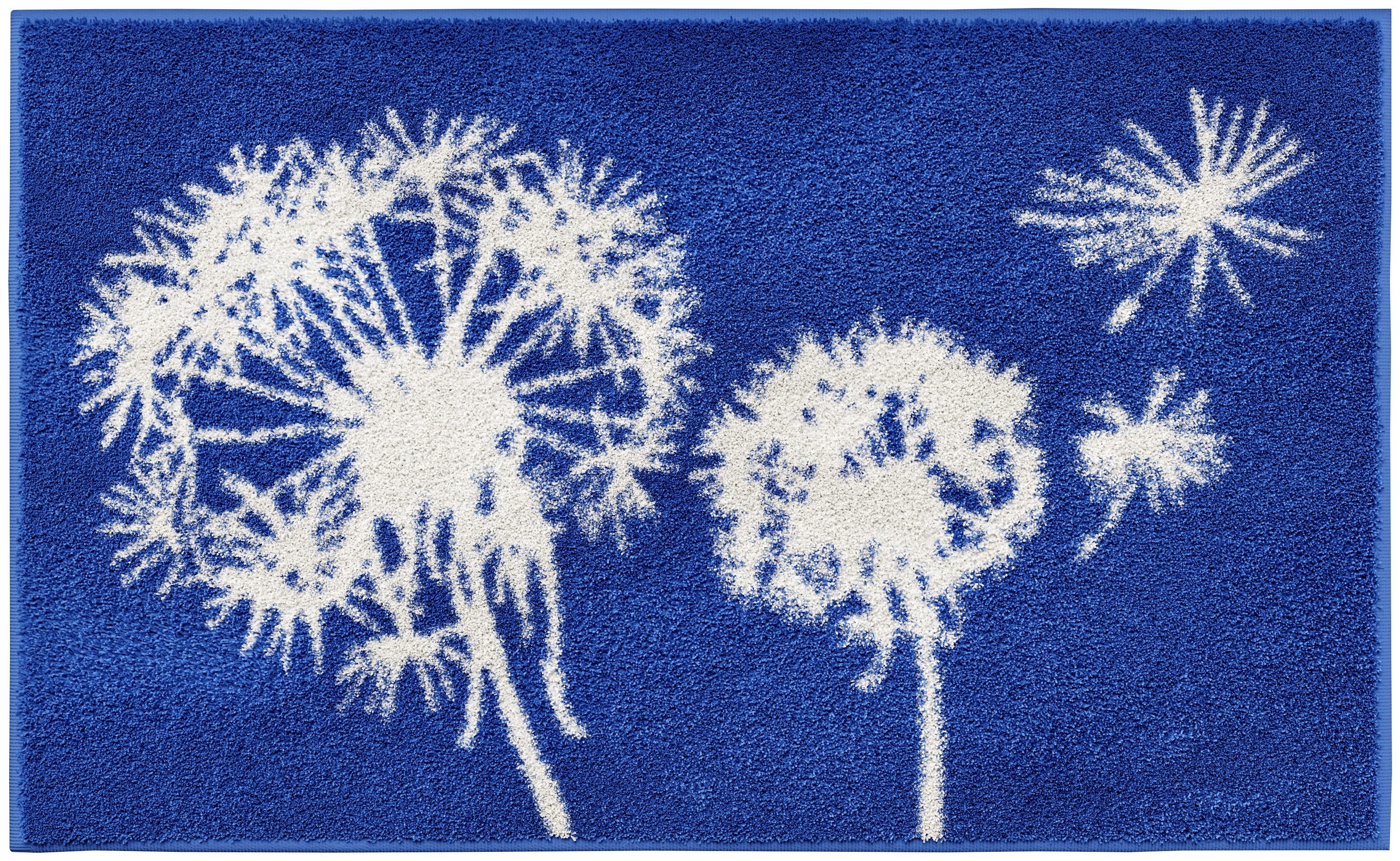 Grund Badematte Pusteblume, Badvorleger, Badezimmer Teppich, günstig online kaufen
