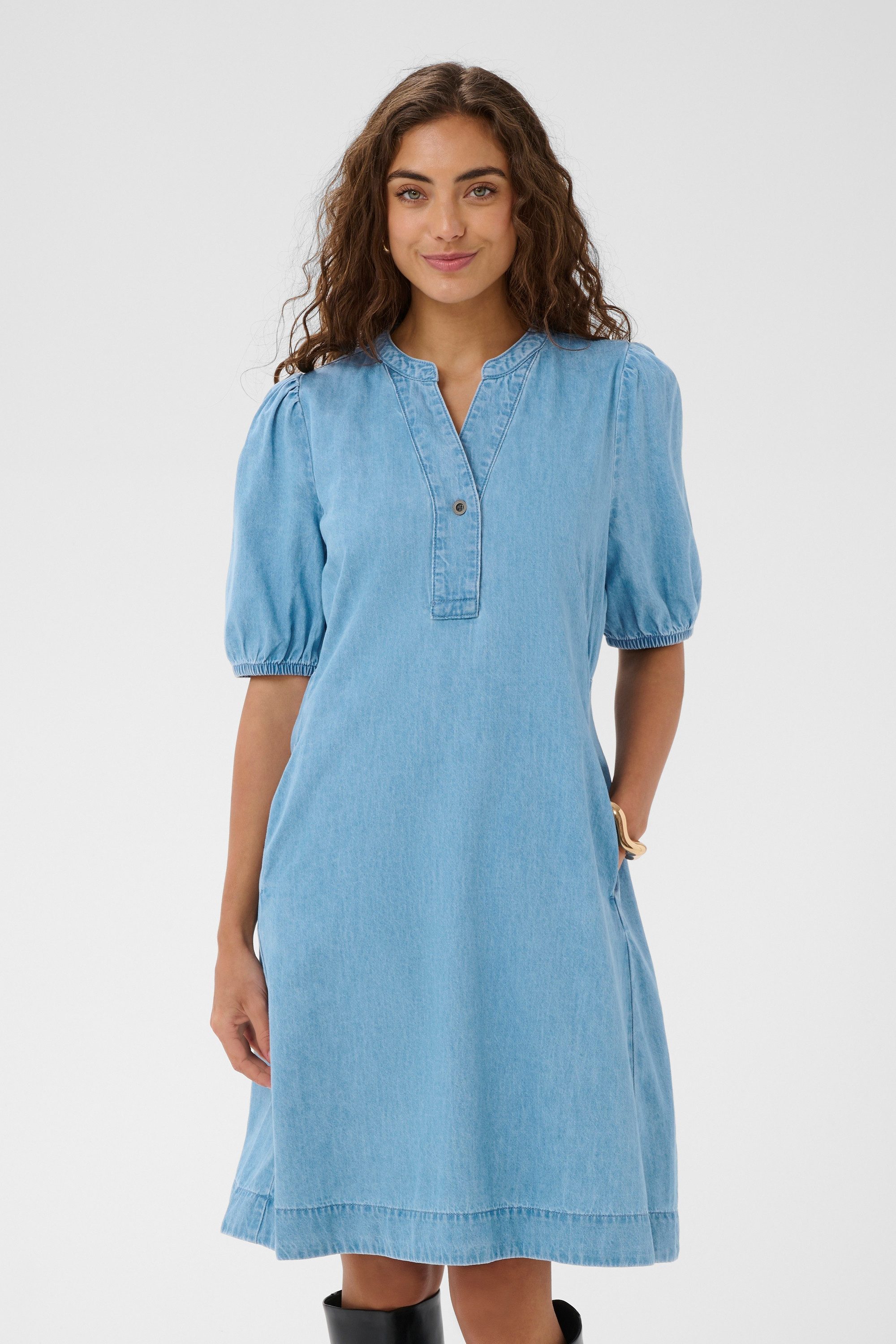 Culture Blusenkleid Kleid CUberteline – Bild 2 von 5