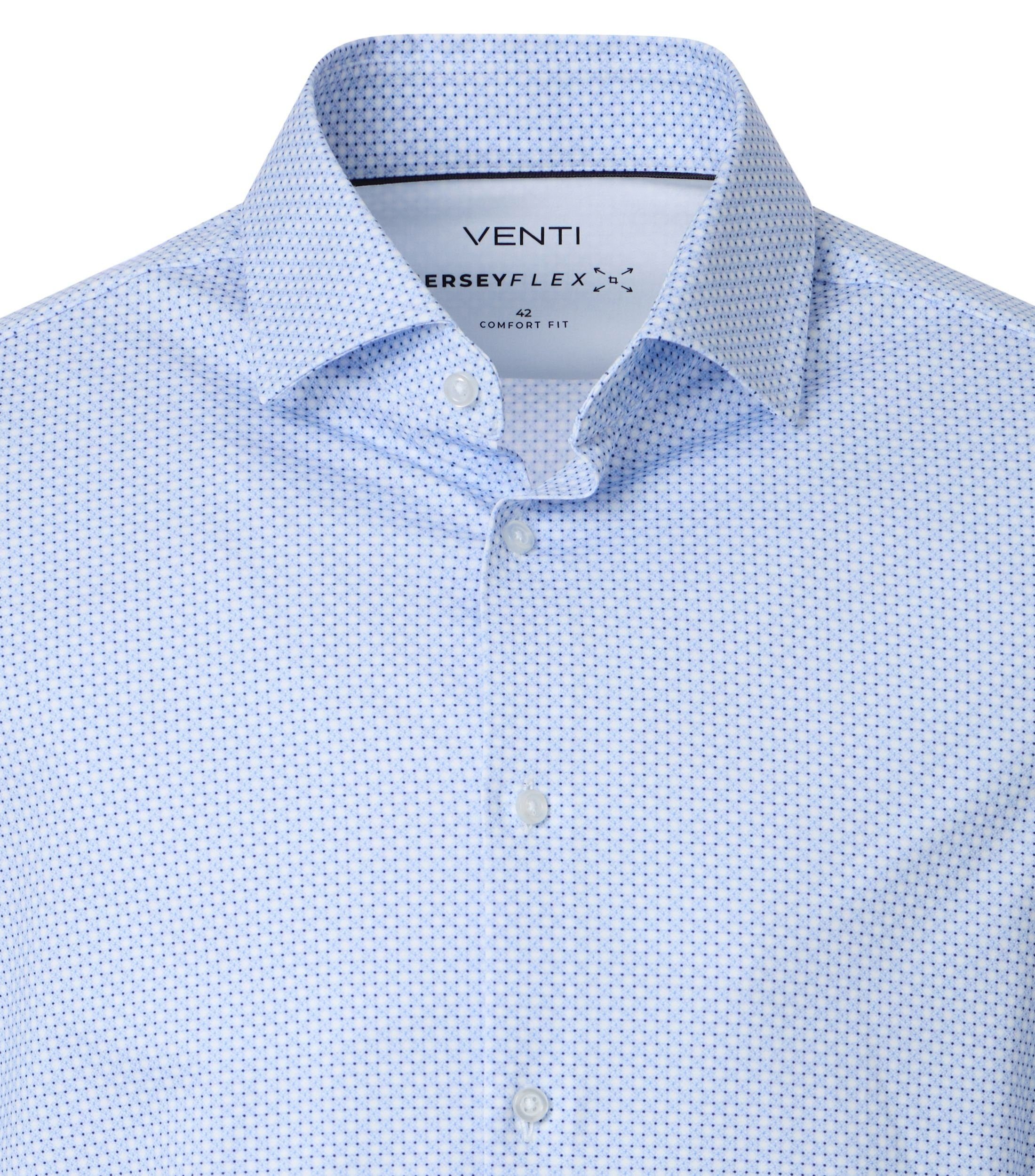 VENTI Businesshemd VENTI Businesshemd Jerseyflex Print