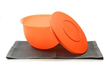 TUPPERWARE Back-Set Junge Welle Schüssel 2,5 L orange + GLASTUCH
