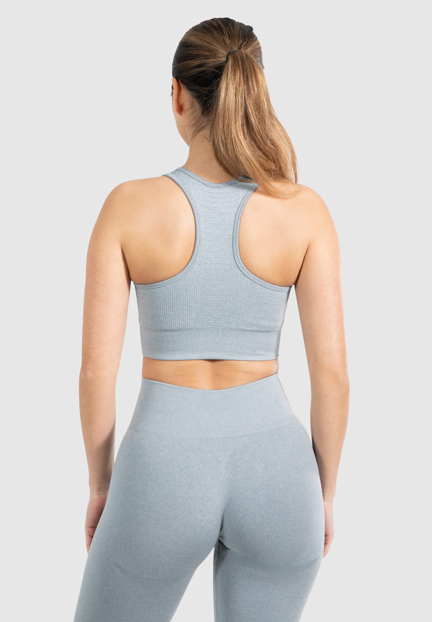 Smilodox Sport-BH Amaze Pro, Seamless Sport Bra Gerippter Stoff Fitness Yog günstig online kaufen