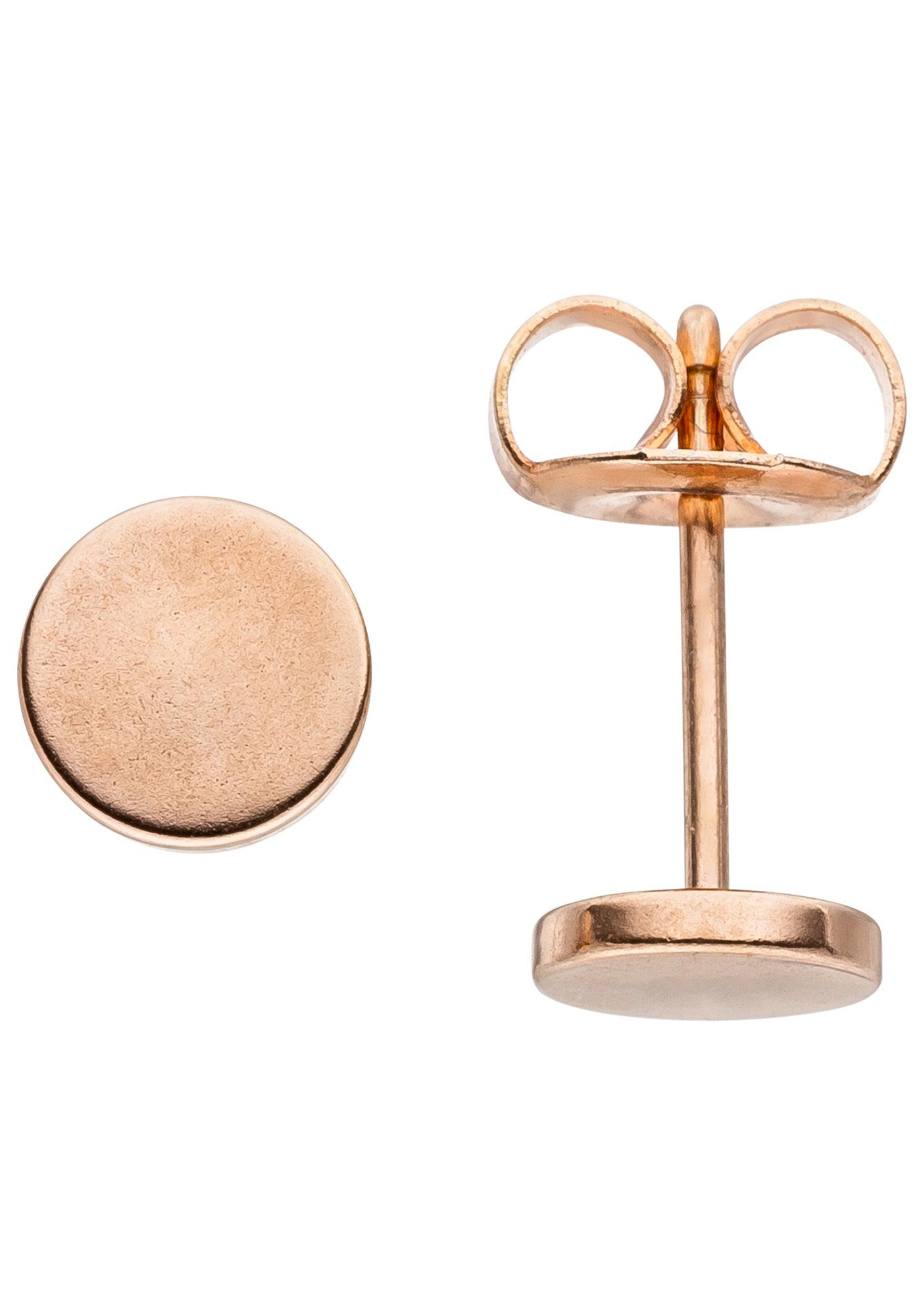 JOBO Paar Серьги-гвоздики, STUDS Edelstahl roségoldfarben