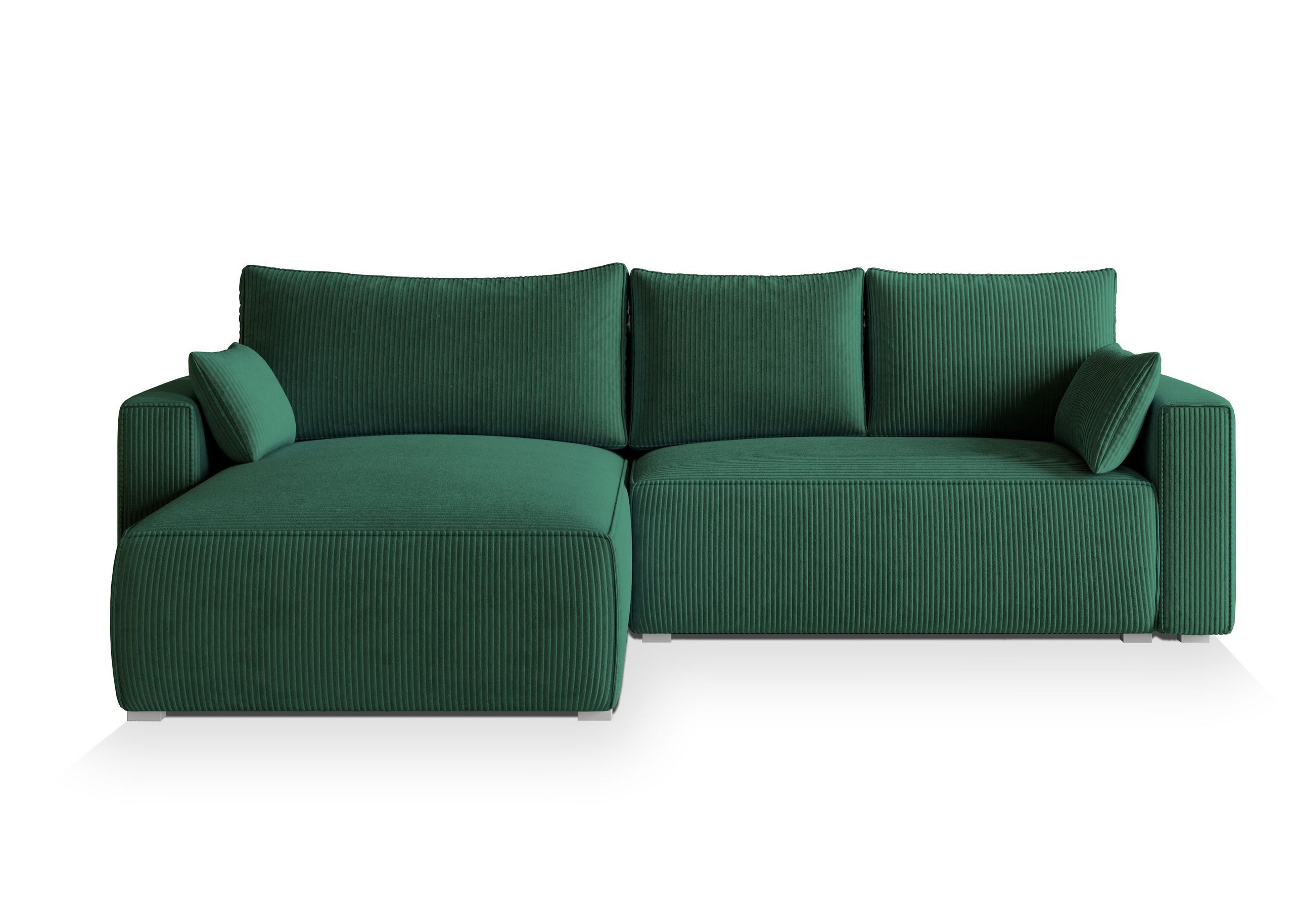 Masseno Ecksofa FORIL mit Schlaffunktion L-Form, Sofa mit Bettkasten günstig online kaufen