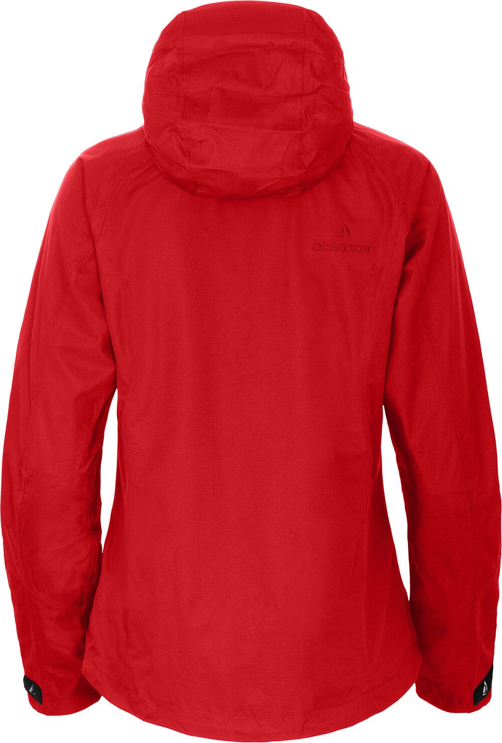 Bergson Regenjacke ROCKRIDER Damen Regenjacke, Netzfutter, 12000 mm Wassersäule, Normalgrößen, sal – Bild 3 von 5