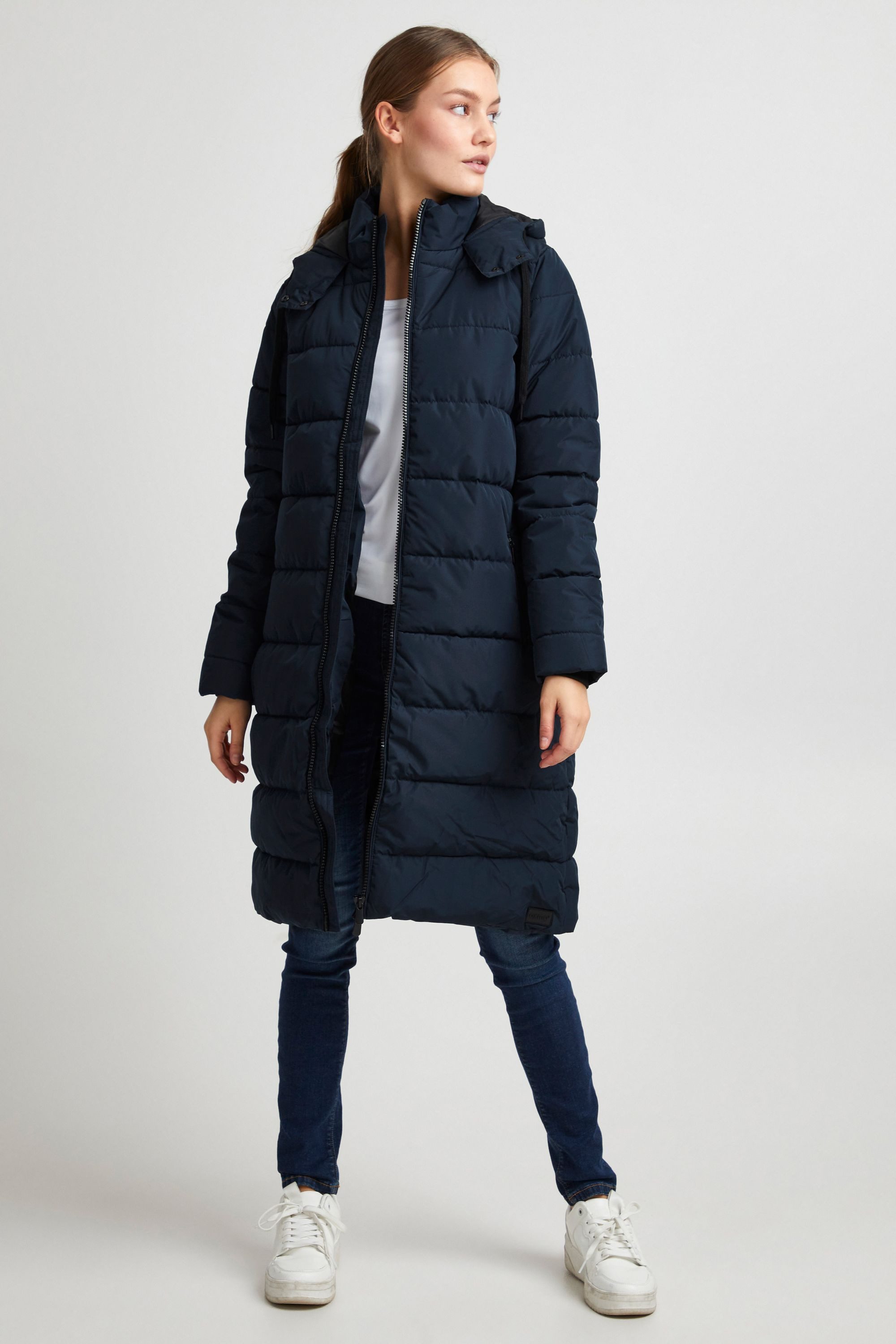 OXMO Wintermantel OXSoliana Wintermantel mit Kapuze günstig online kaufen