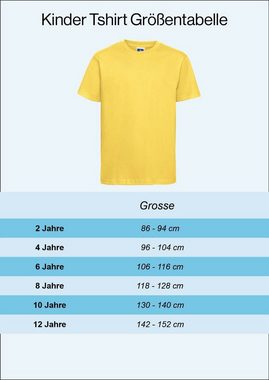Youth Designz Print-Shirt Ukraine Kinder T-Shirt im Fußball Trikot Look mit trendigem Print