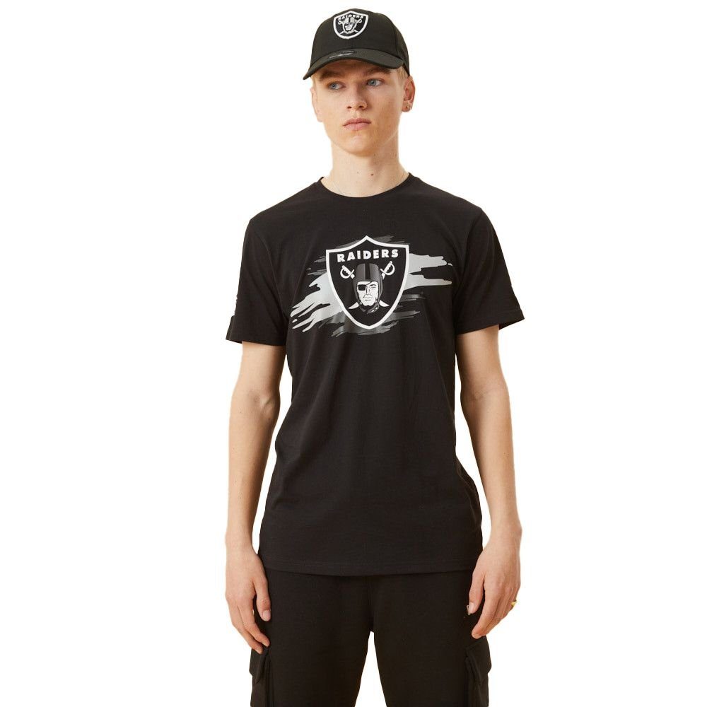 New Era Print-Shirt New Era NFL LAS VEGAS RAIDERS Tear Logo Tee T-Shirt NEU/OVP