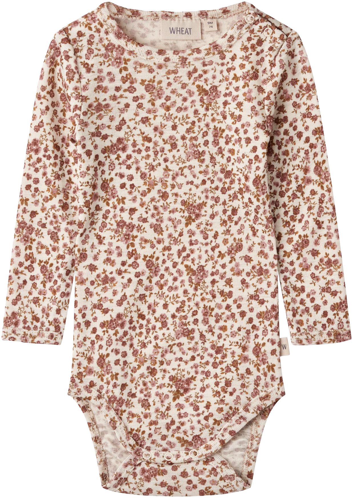 WHEAT Langarmbody Wool Body L/S Lucca