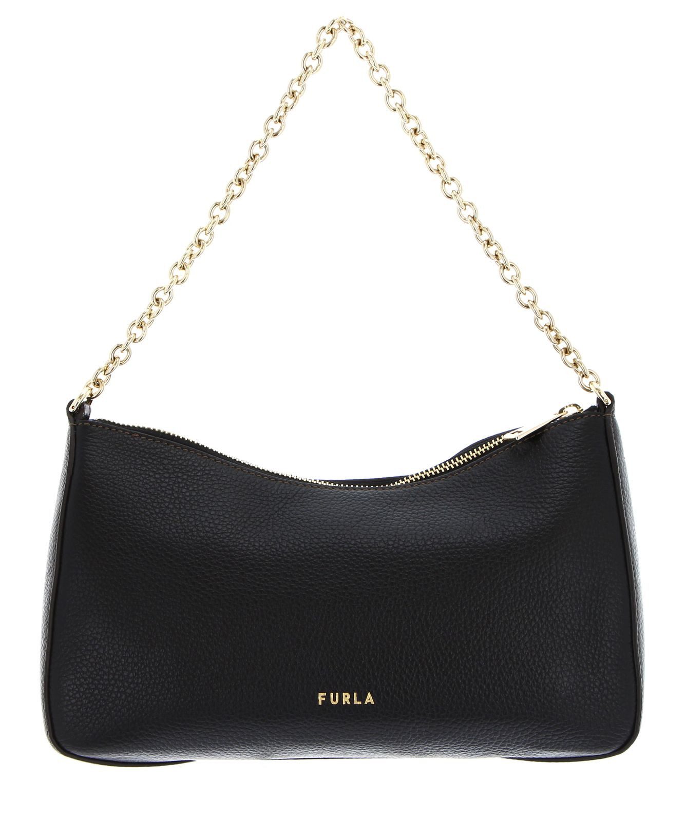 Furla Umhängetasche Crossbody Double Strap, aus echtem Leder