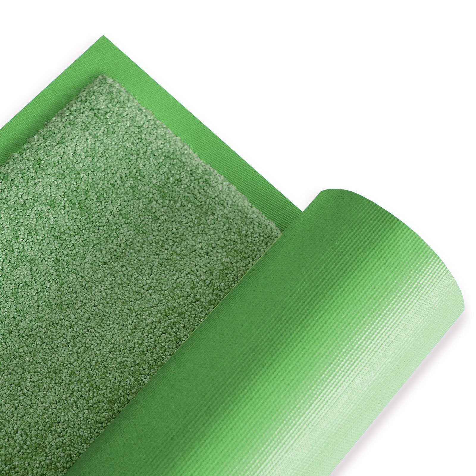 SKY Schmutzfangmatten Fußmatte SKY Color Grün, Erhältlich in 2 Größen, Sauberlaufmatte, rechteckig, Höhe: 3.9 mm, mit farblich abgestimmtem Gummirand