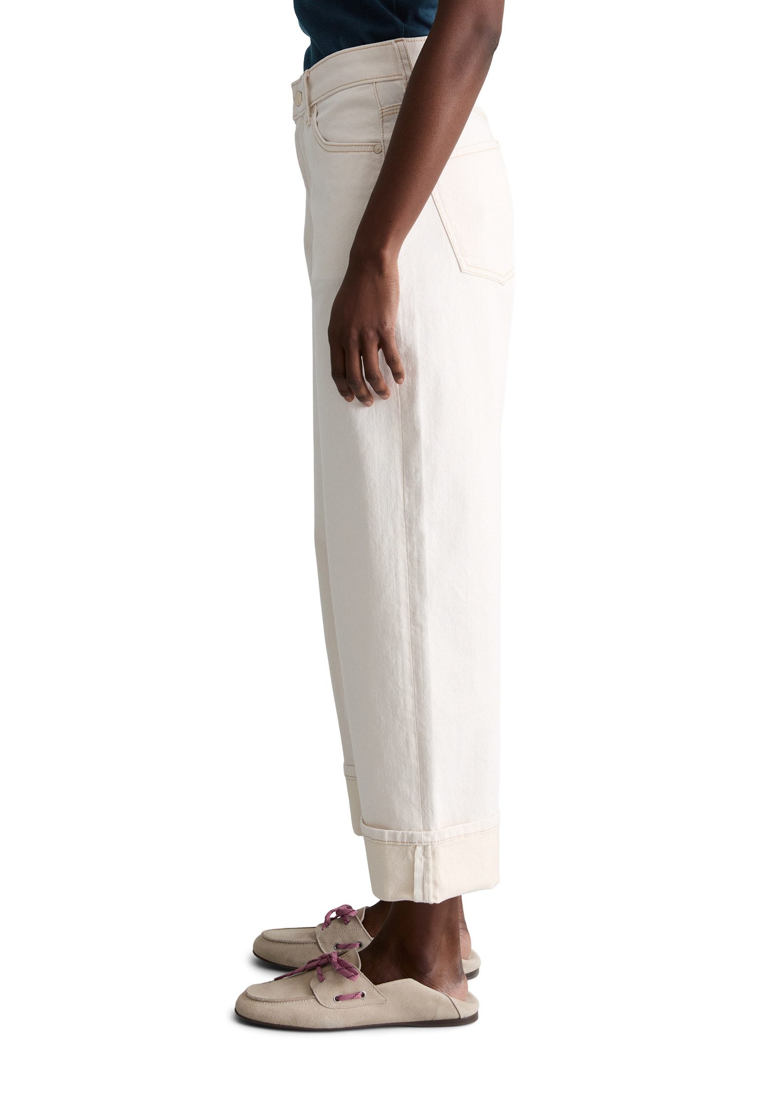 Marc O'Polo DENIM Weite Jeans aus hochwertigem Stretch-Denim