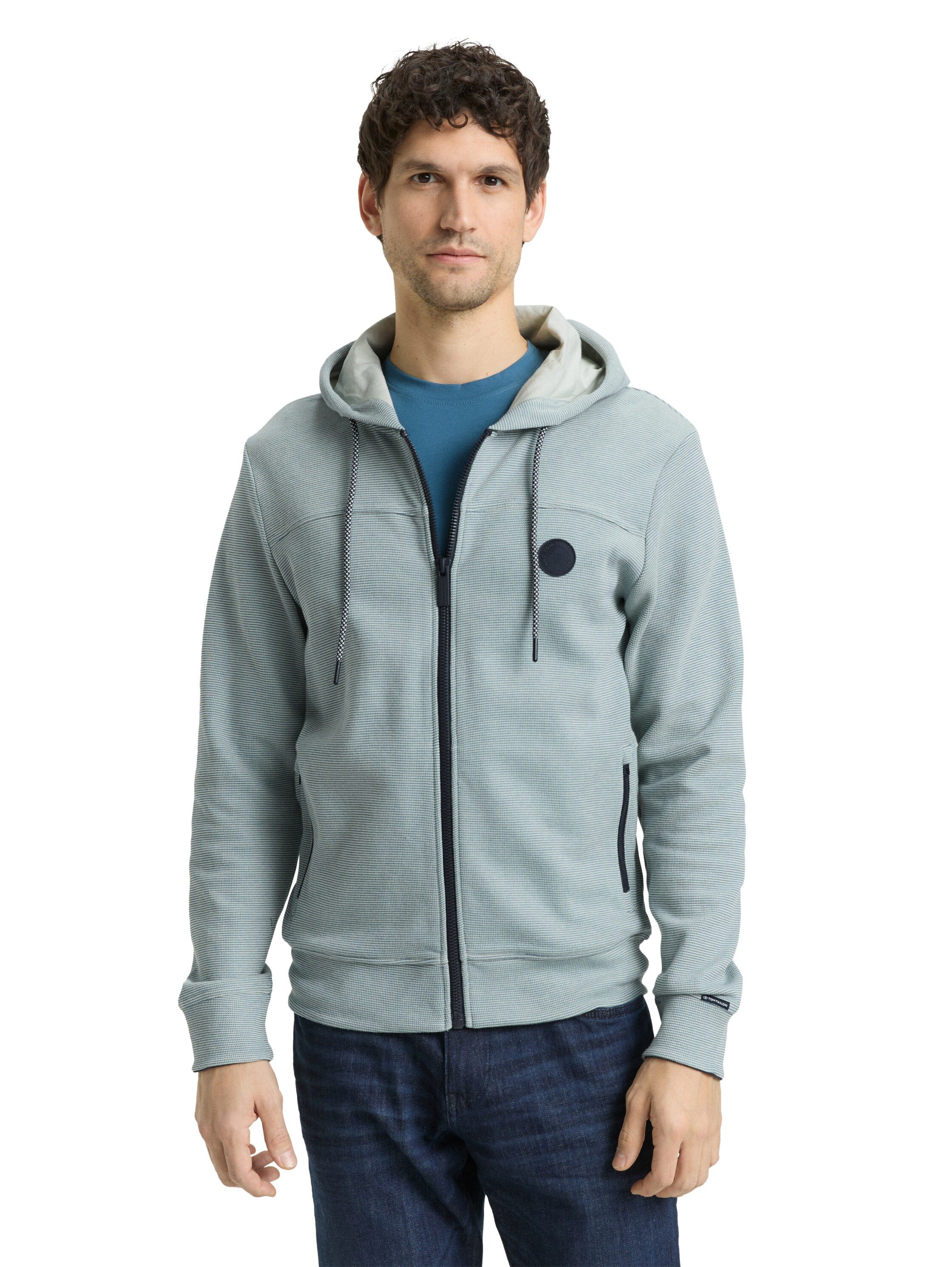 TOM TAILOR Sweatjacke mit Kapuze