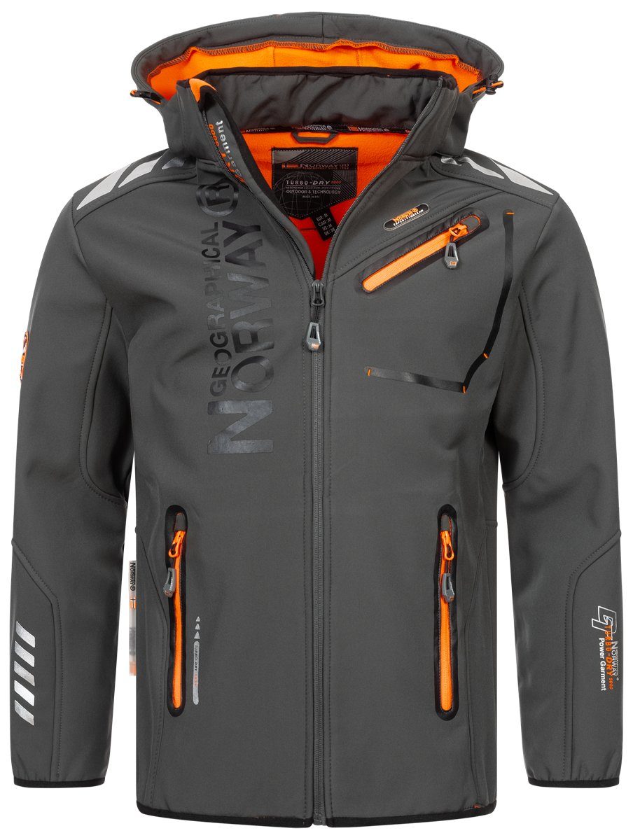 Geographical Norway Damen SoftshellJacke Funktions Jacke Übergangsjacke THAILAND