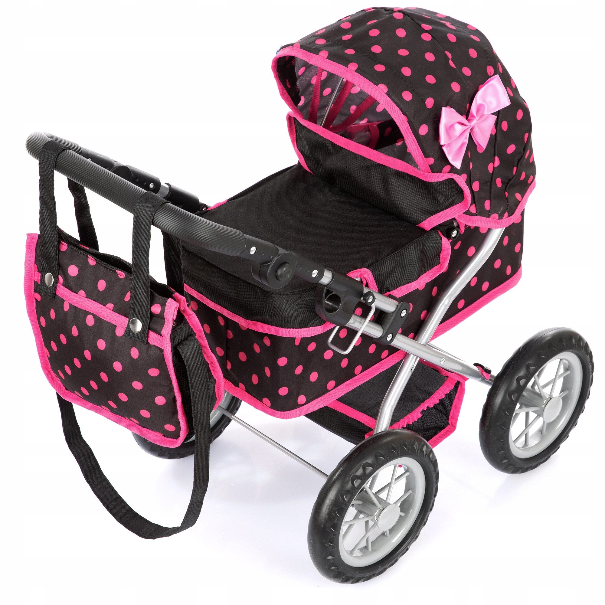 Kinderplay Dolls & Strollers Puppenwagen Puppenwagen mit Tasche – höhenvers günstig online kaufen