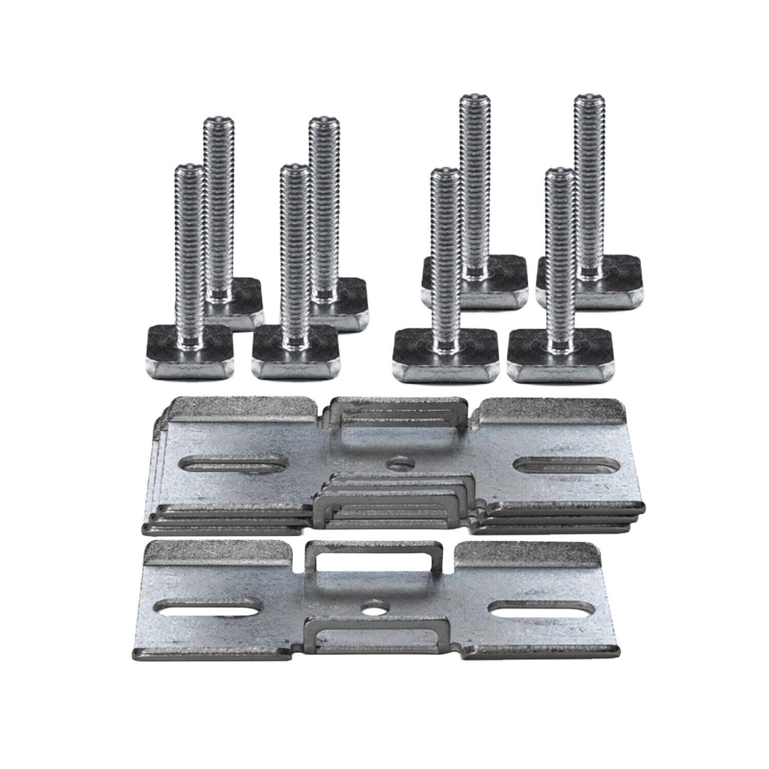 OMAC Dachträger T-Nut Adapter Satz für Dachbox Mania 320 Marathon Befestigung 12x, Haltbar