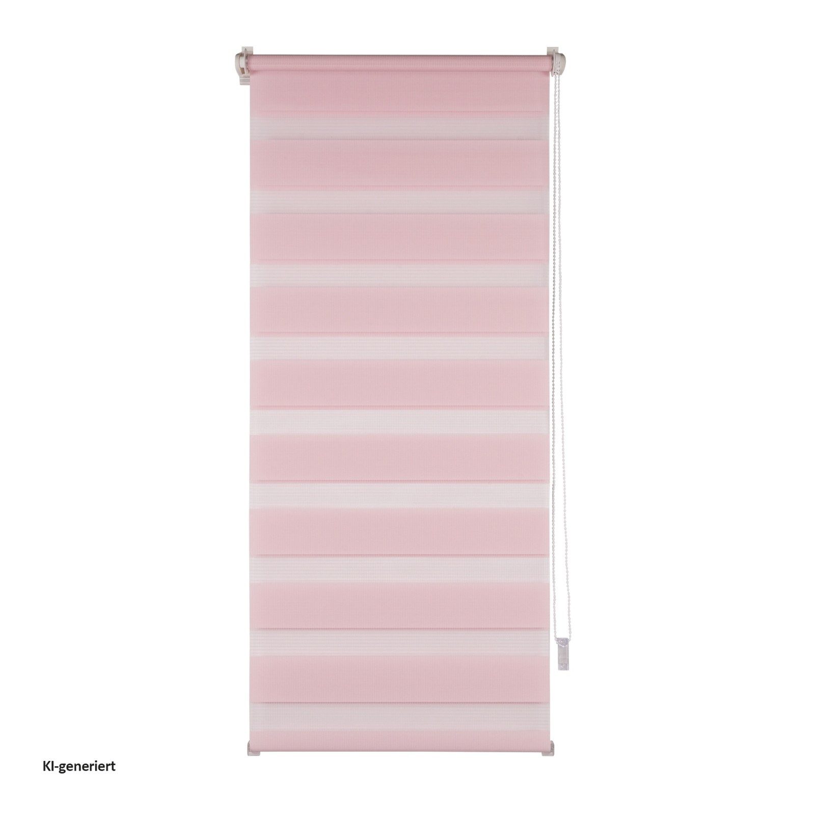 Doppelrollo Doppelrollo uni 100 x 150 Marisol, HTI-Living, ohne Bohren, Klemmfix, Klemmfix, Festmaß freihängend ohne Bohren Klemmfix