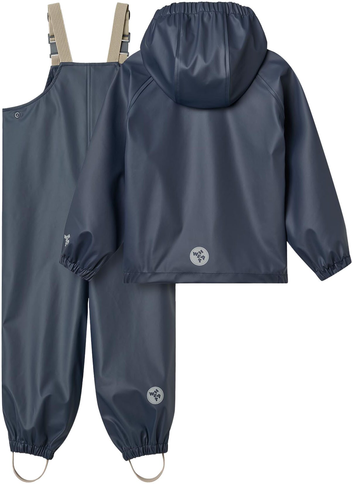 WHEAT Regenjacke Rainwear Charlie (Set, 2-St) wasserdicht, mit Reflektoren und mit passender Latzhose