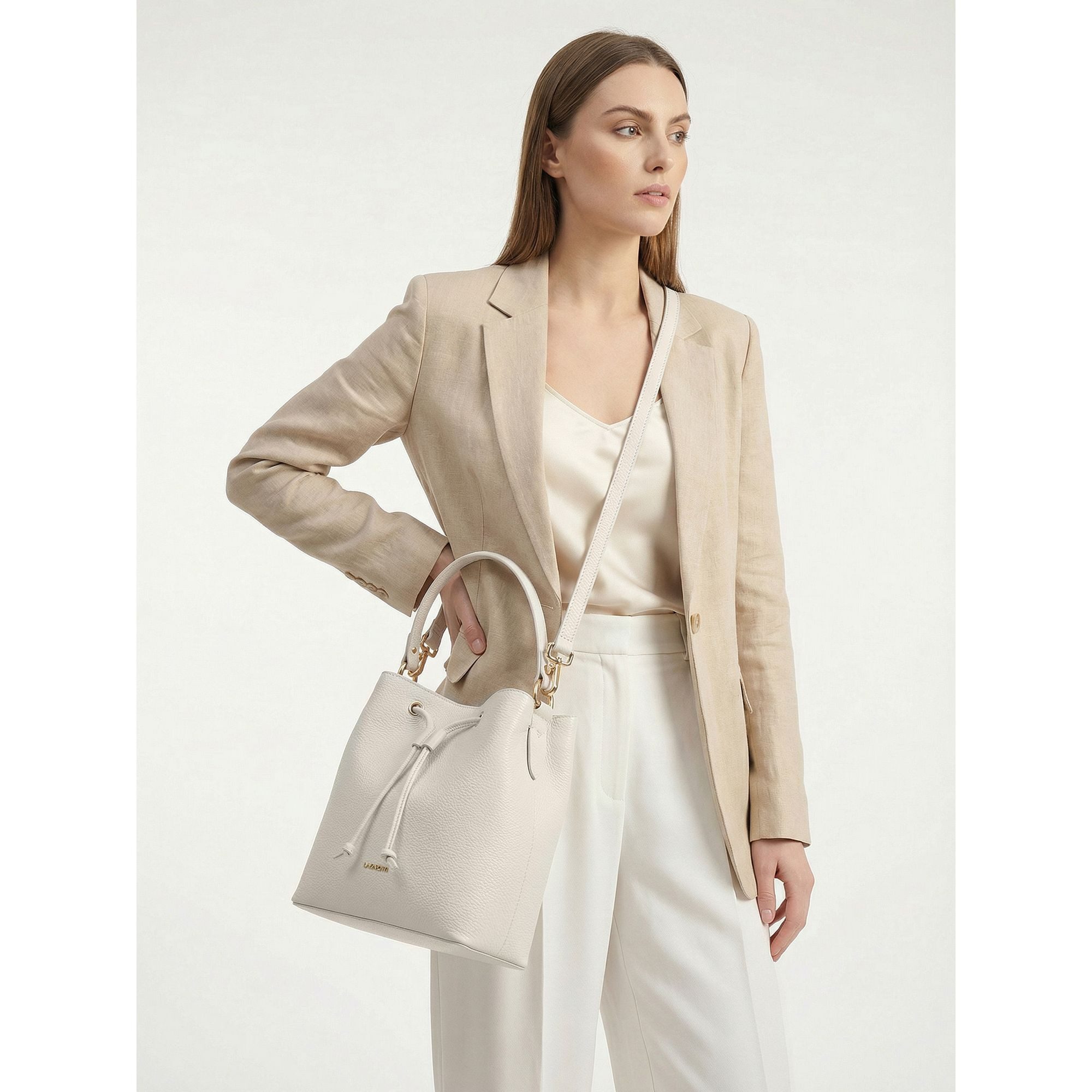 Lazarotti Beuteltasche Bologna Leather, Leder