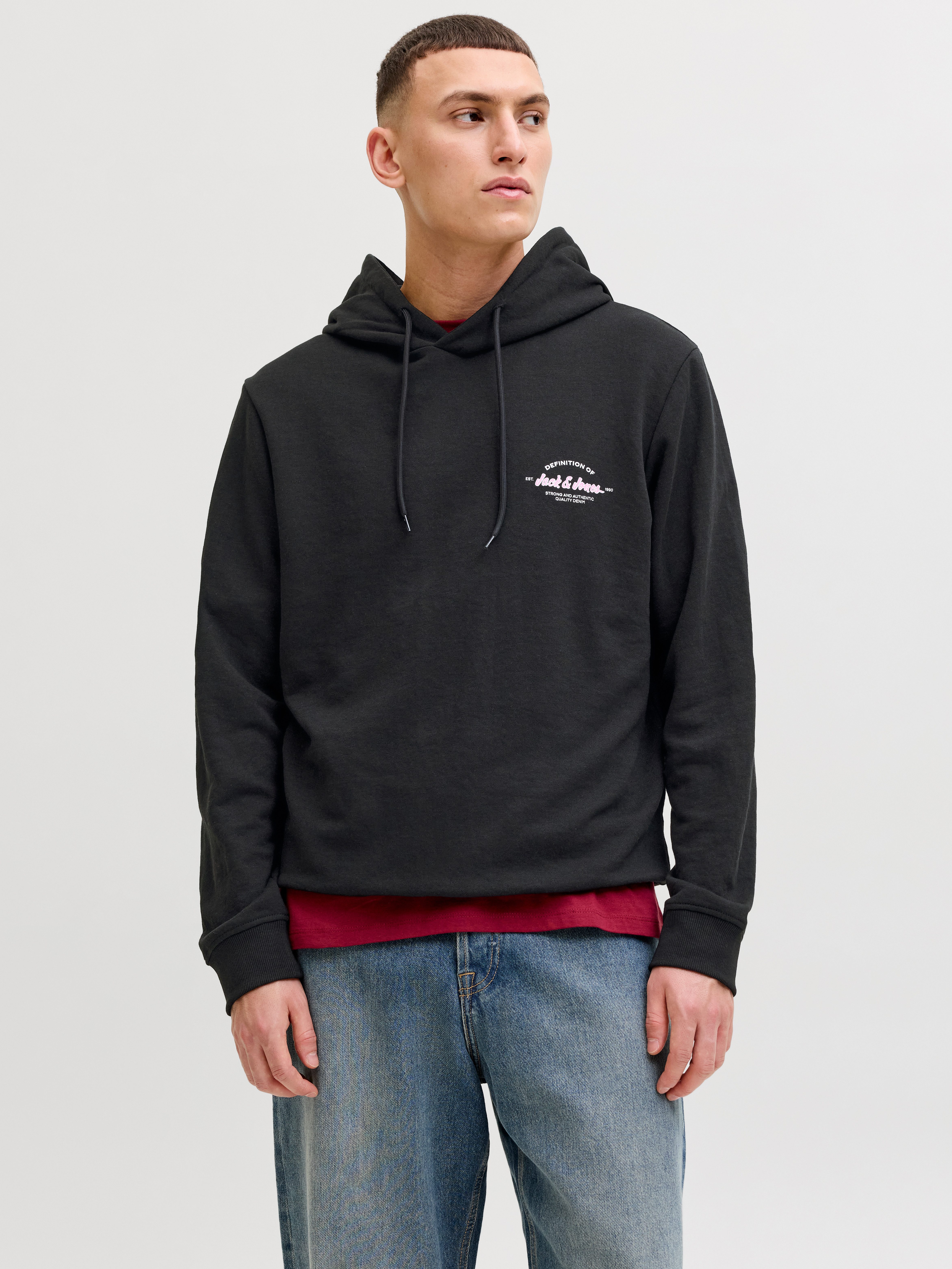 Jack & Jones Kapuzensweatshirt JJBRANDON SWEAT HOOD