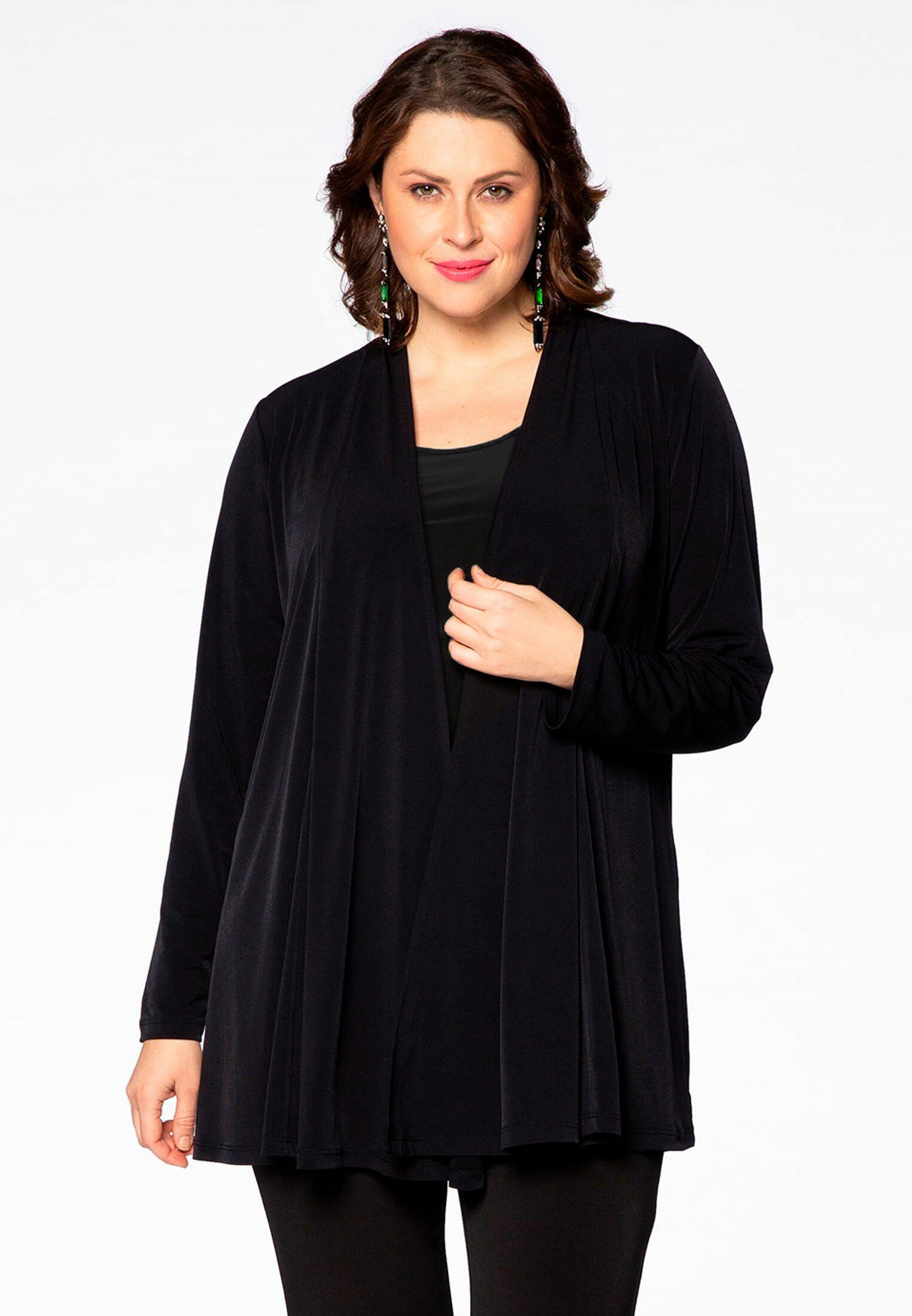 Cardigan Damen Strickjacke Große Größen