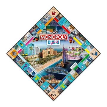 Winning Moves Spiel, Brettspiel Monopoly - Dubai + Top Trumps