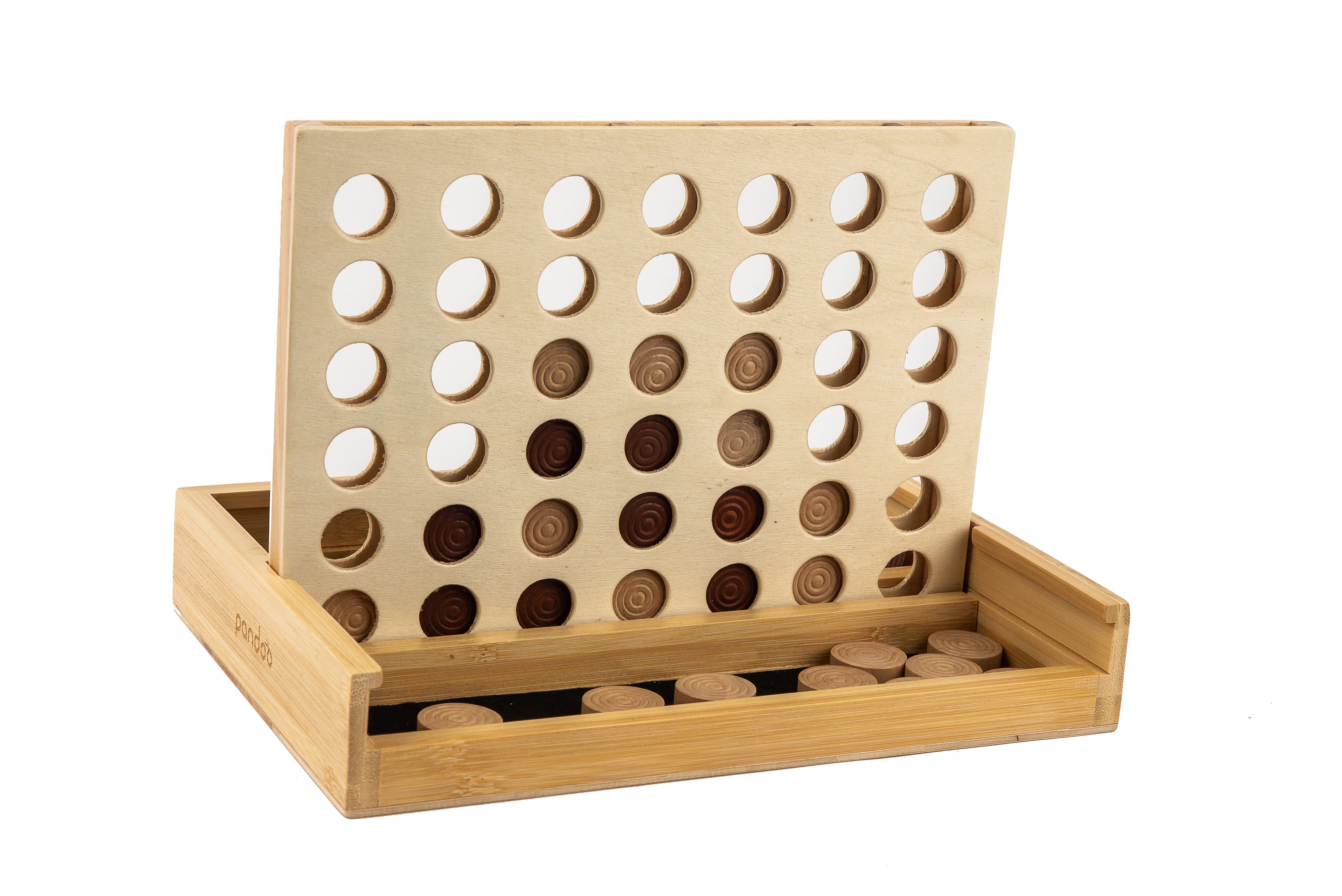 pandoo Spielwelt Vier Gewinnt aus Bambus