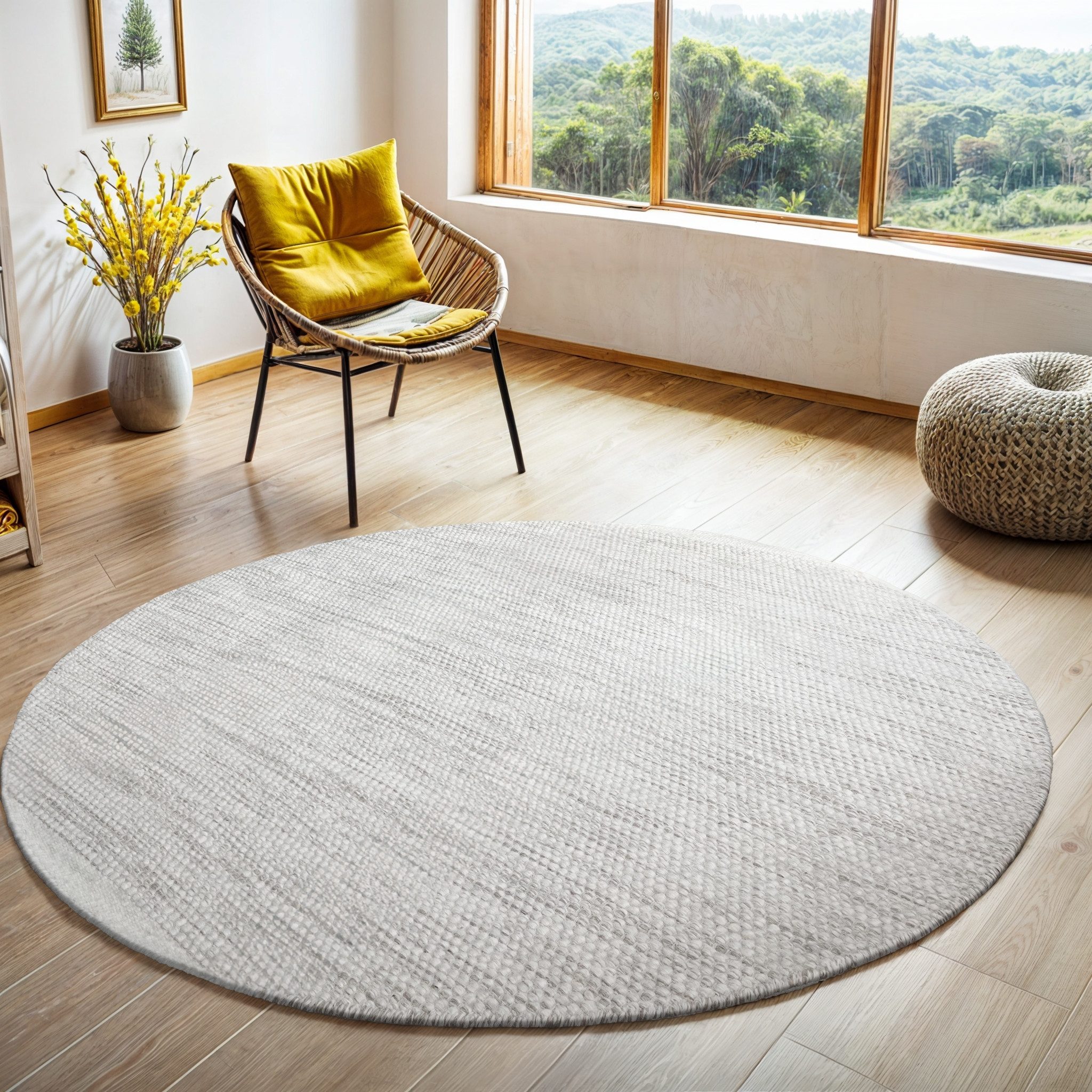 Wohnando Teppich MY-RUG Teppich WoolHeaven, Runder günstig online kaufen