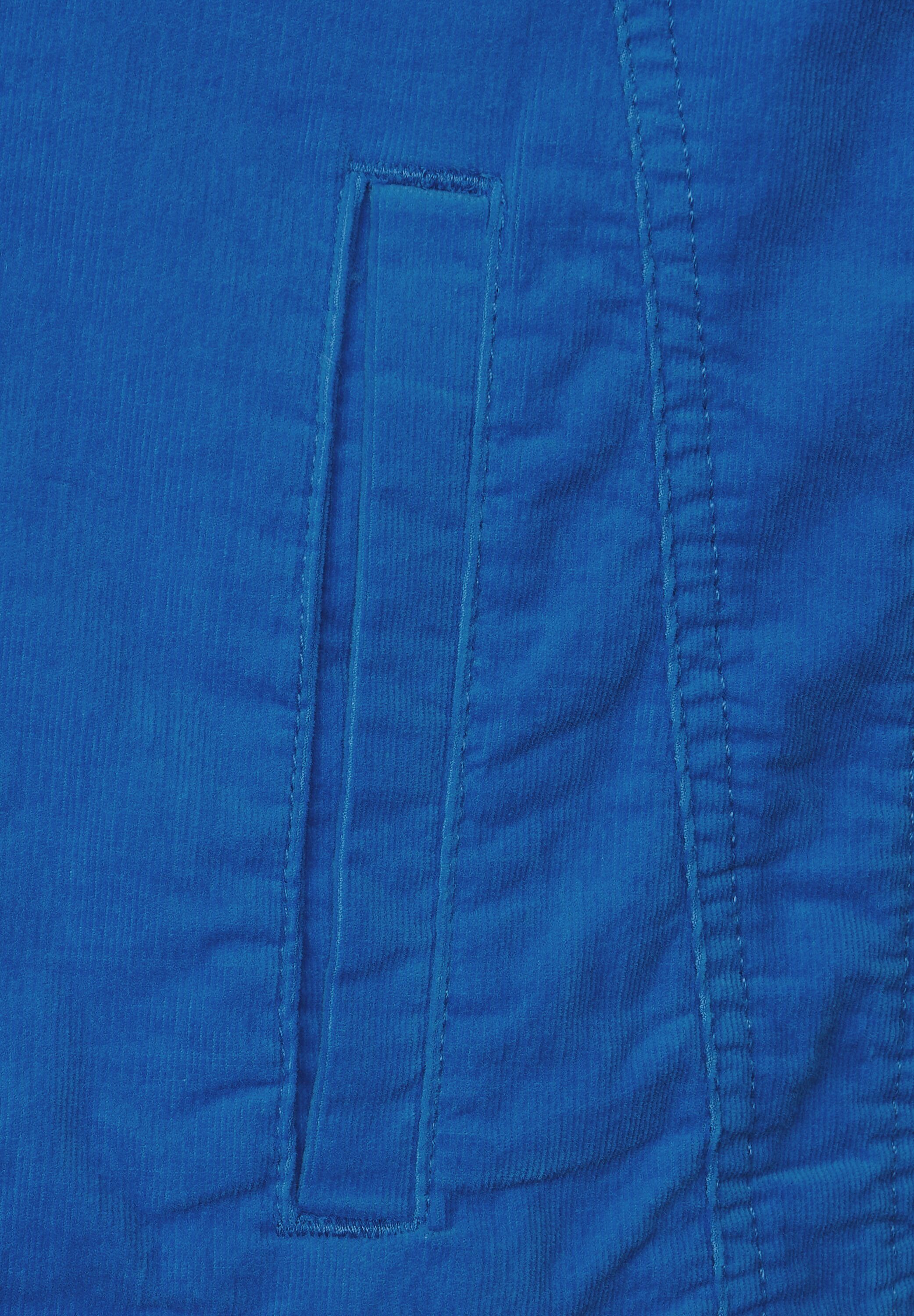 Cecil Jacke Cecil in Coole Blue Taschen Outdoorjacke (1-St) Dynamic Feincord