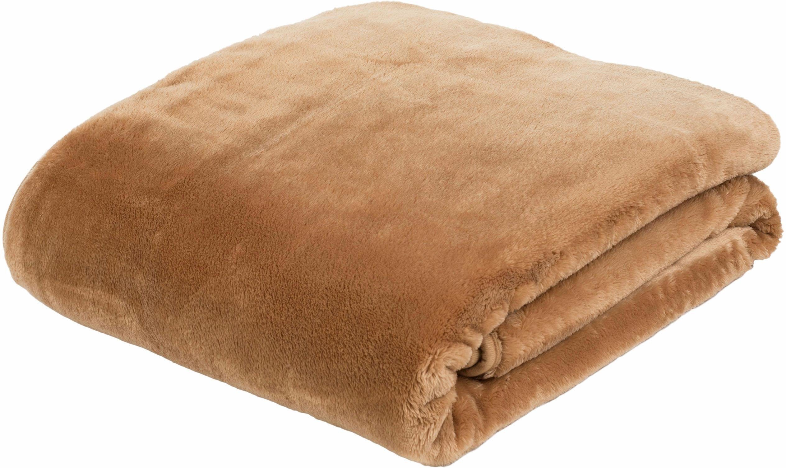 Wohndecke Premium Cashmere Feeling, Gözze, mit günstig online kaufen