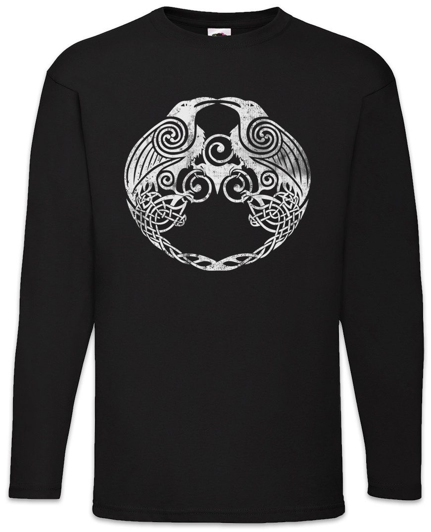 Langarmshirt Hugin And Munin II Langarm T-Shirt Thor Mjölnir Loki Midgard Wikinger