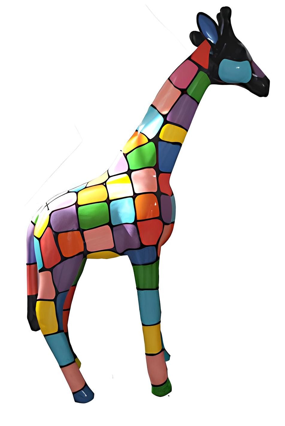 Xlmoebel Dekofigur Moderne Giraffenfigur aus Kunststoff in eleganter Gestaltung (1 St., Skulptur), Hergestellt in Europa