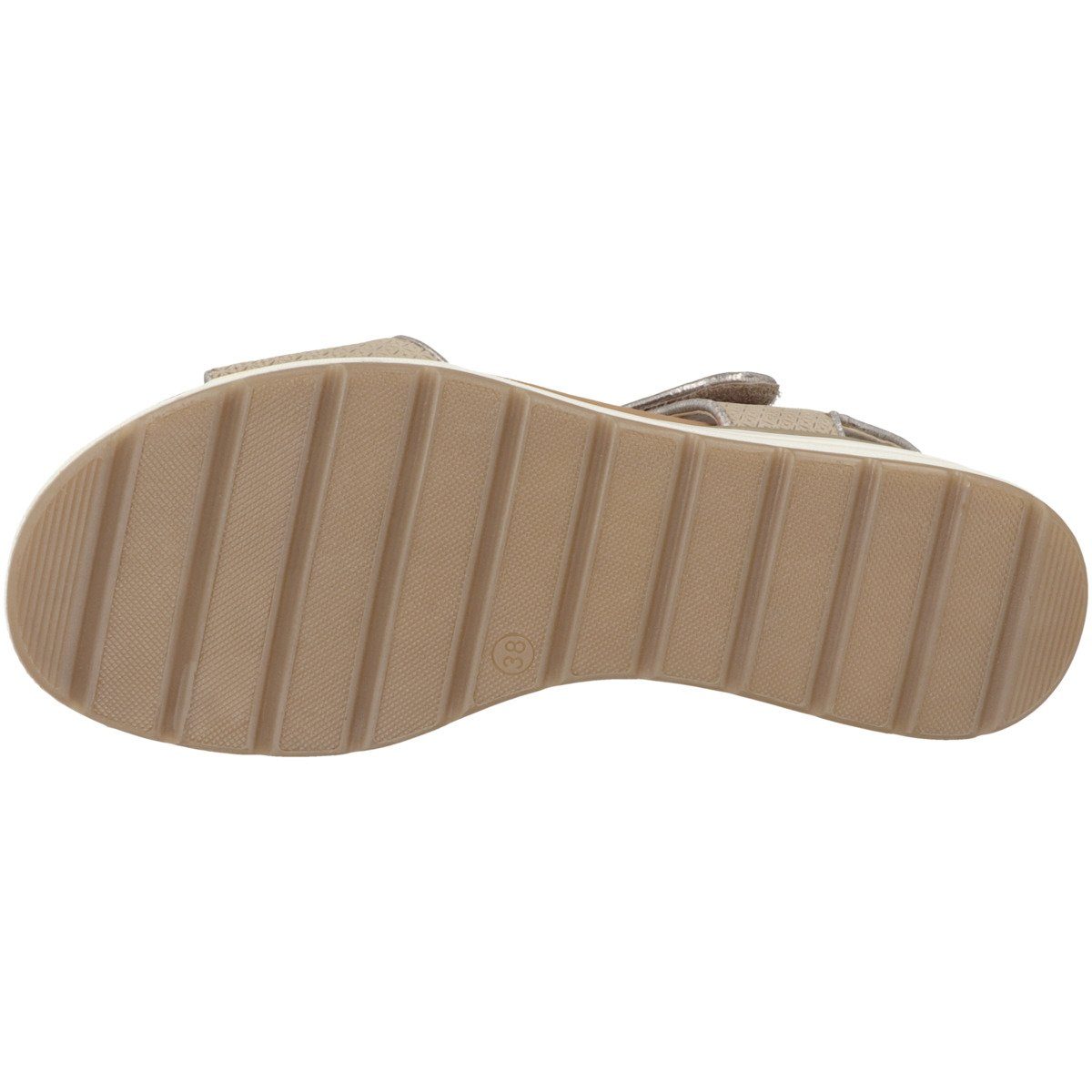 Damen Sandale Nubuc Taupe 9-28307-20 Caprice
