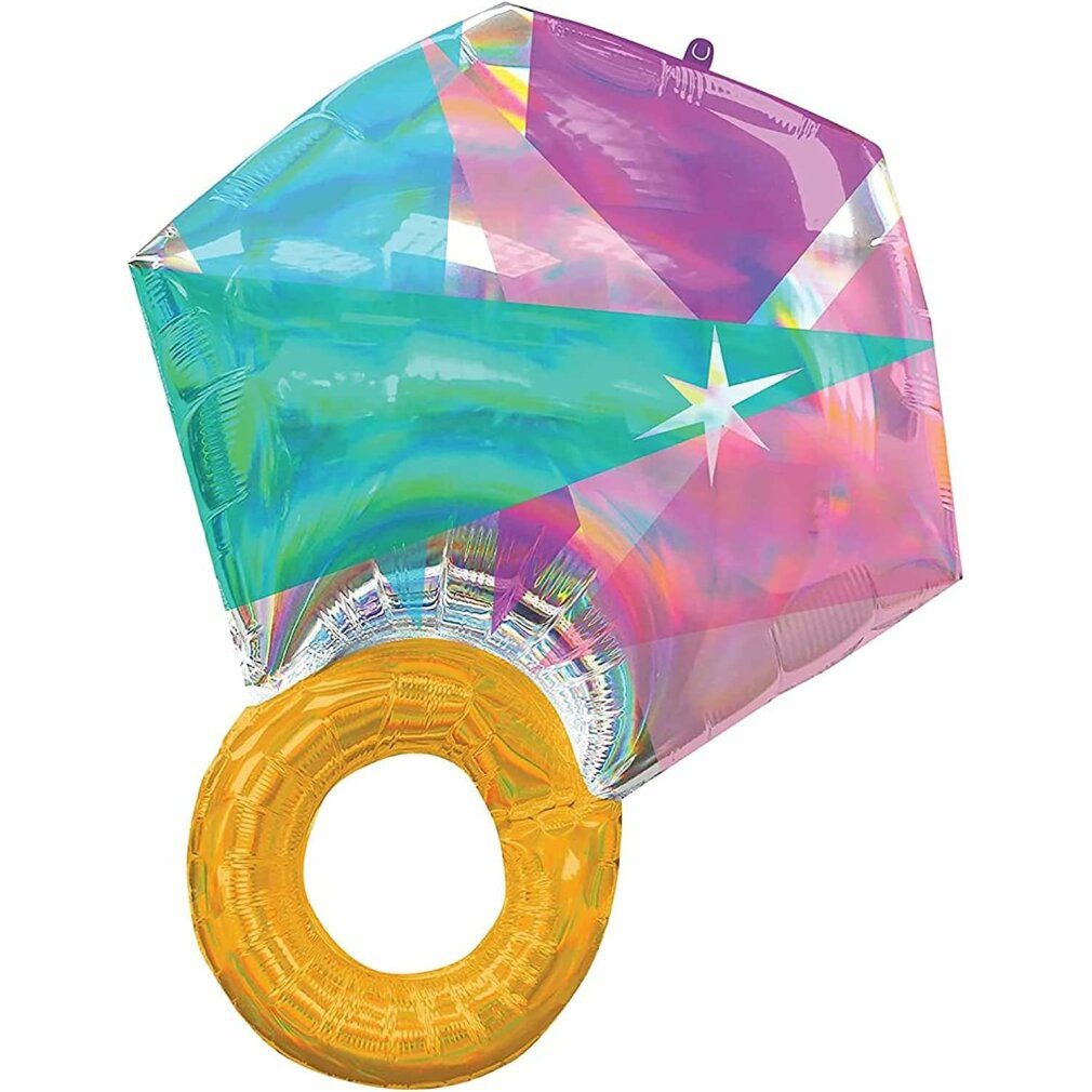 Amscan Fingerring Balloon Wedding Ring 55 X 68 Cm Foil