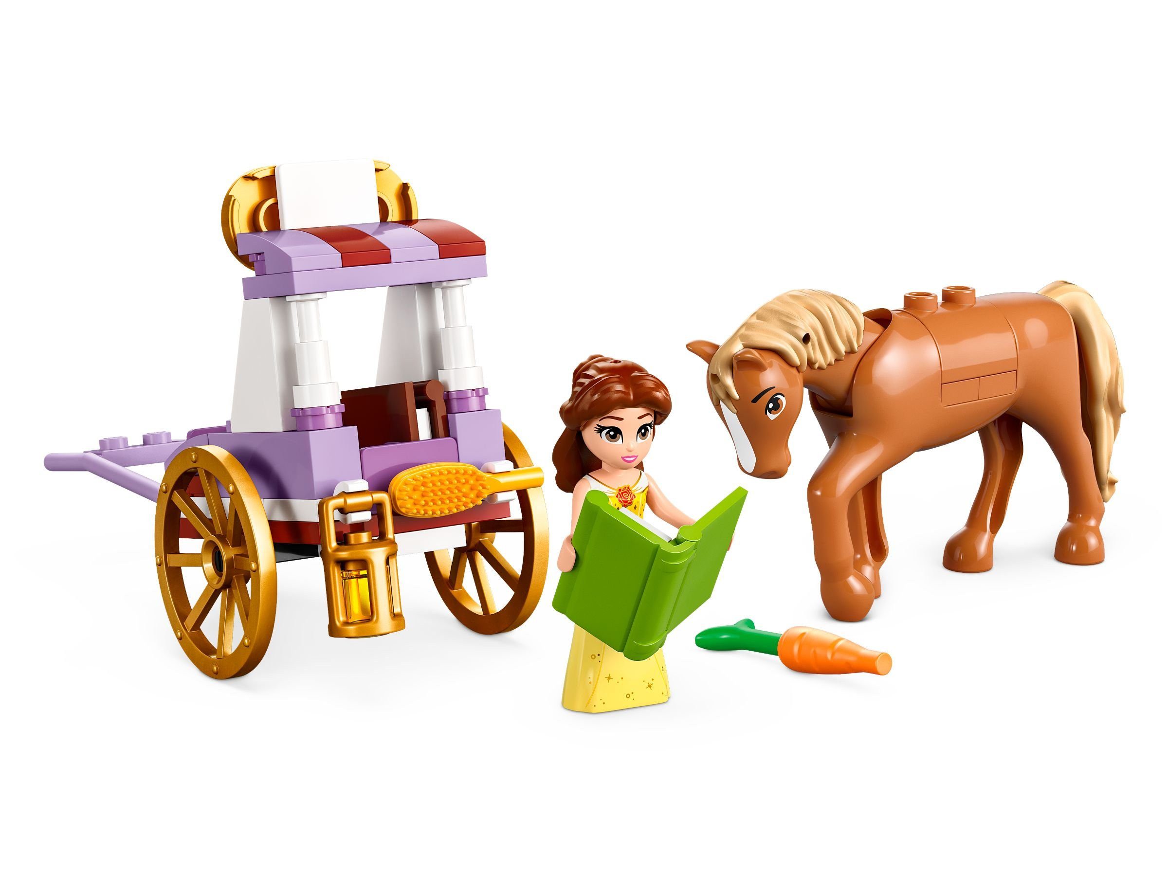 LEGO® LEGO® Disney™ 43233 Belles Pferdekutsche Konstruktionsspielsteine, (62 St) – Bild 5 von 5