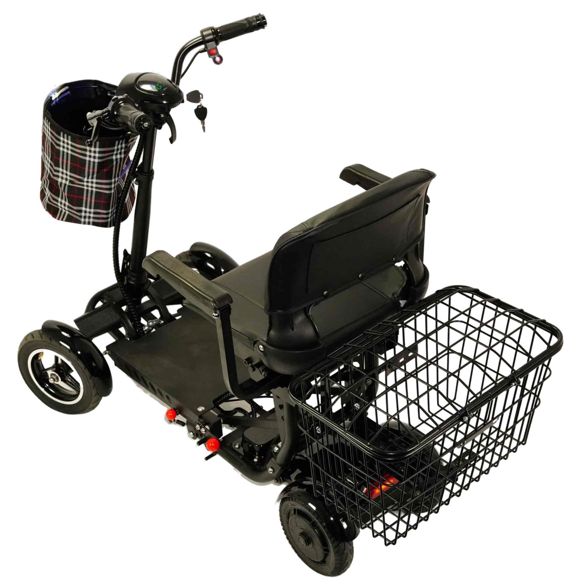 Urban Hopper E-Motorroller Elektro Seniorenmobil 4-Rad Mobilitätshilfe Faltbar Urban Hopper, 250 W, 6 km/h, Urban Hopper Best Ager Fold Lithium-Akku ca. 40km – Bild 5 von 5