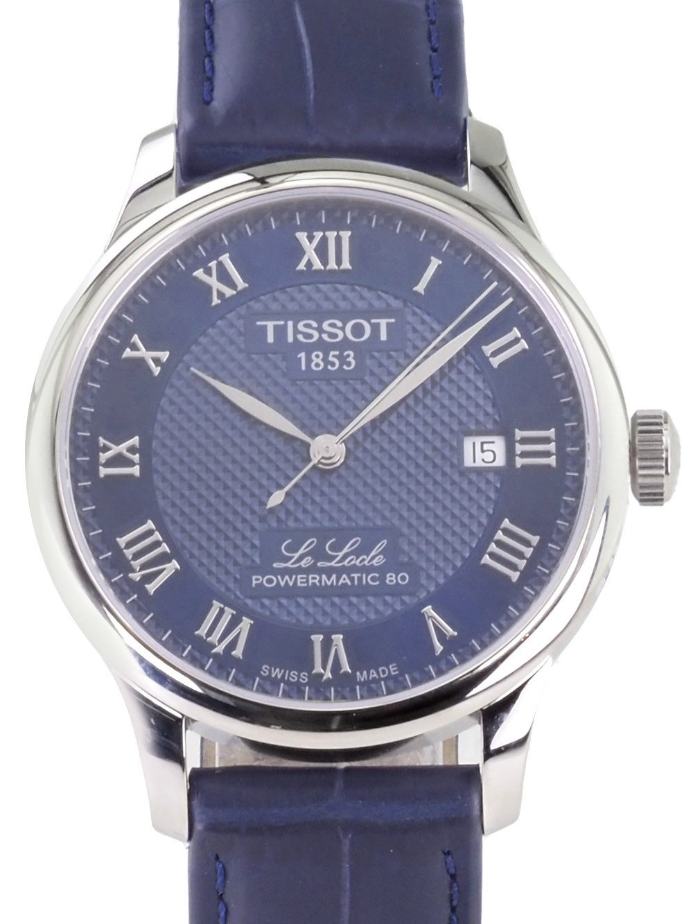 Tissot Automatikuhr schweizer Herren Uhr 39 mm Ø T0064071604300 Le Locle Powermatic 80, 80 Std. Gangreserve, Saphirglas