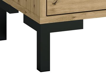 Marmex Möbel Kombikommode NEVIO 12 mit Schubladen und geschlossenen Fächern