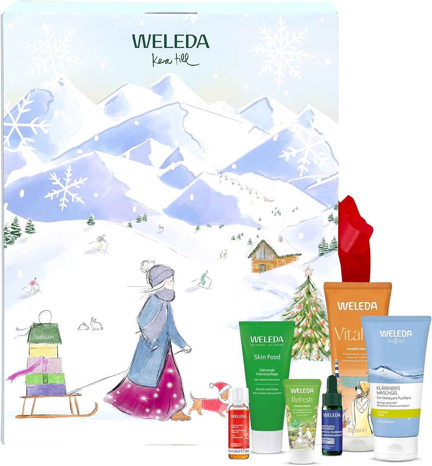 WELEDA Adventskalender WELEDA Bio Adventskalender 2025 - Premium Naturkosmetik (24-tlg)