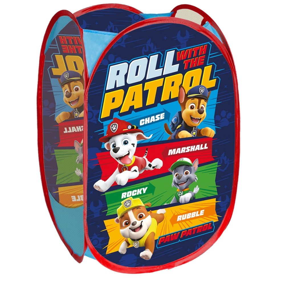 Seven Polska Spielzeugtruhe Spielzeugbox, "Paw Patrol Boys" Box ↨ Pop Up Car Toy Organizer