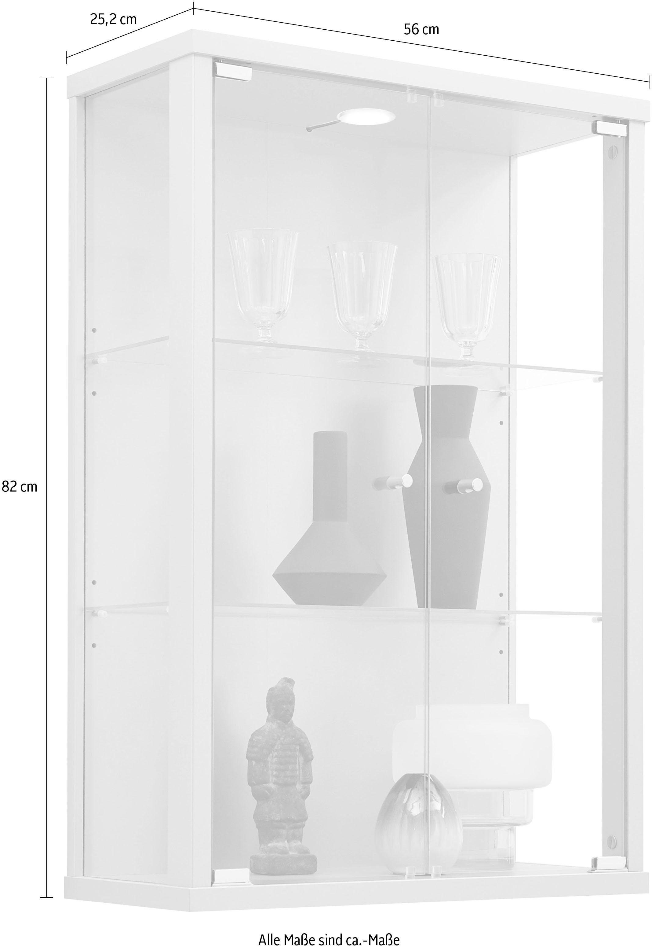 fif möbel Vitrine OPTIMA Hängevitrine/Glasvitrine 2x günstig online kaufen