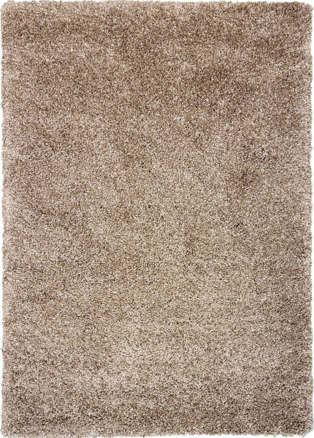 Rug Studios Teppich FERRO, Rechteckig, Höhe: 35 mm, Wohnzimmer, 200 x 200 cm, Beige meliert